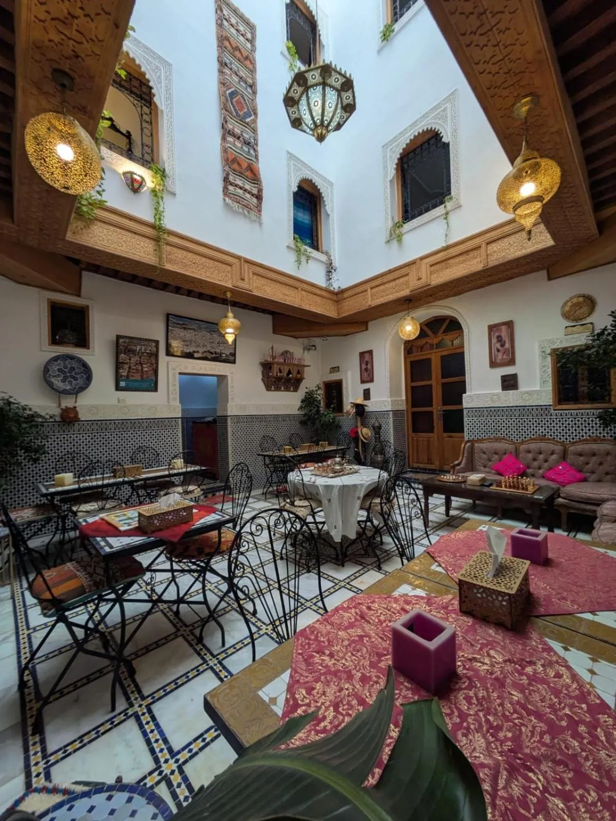 Business facilities in Riad Tafoukt Palace