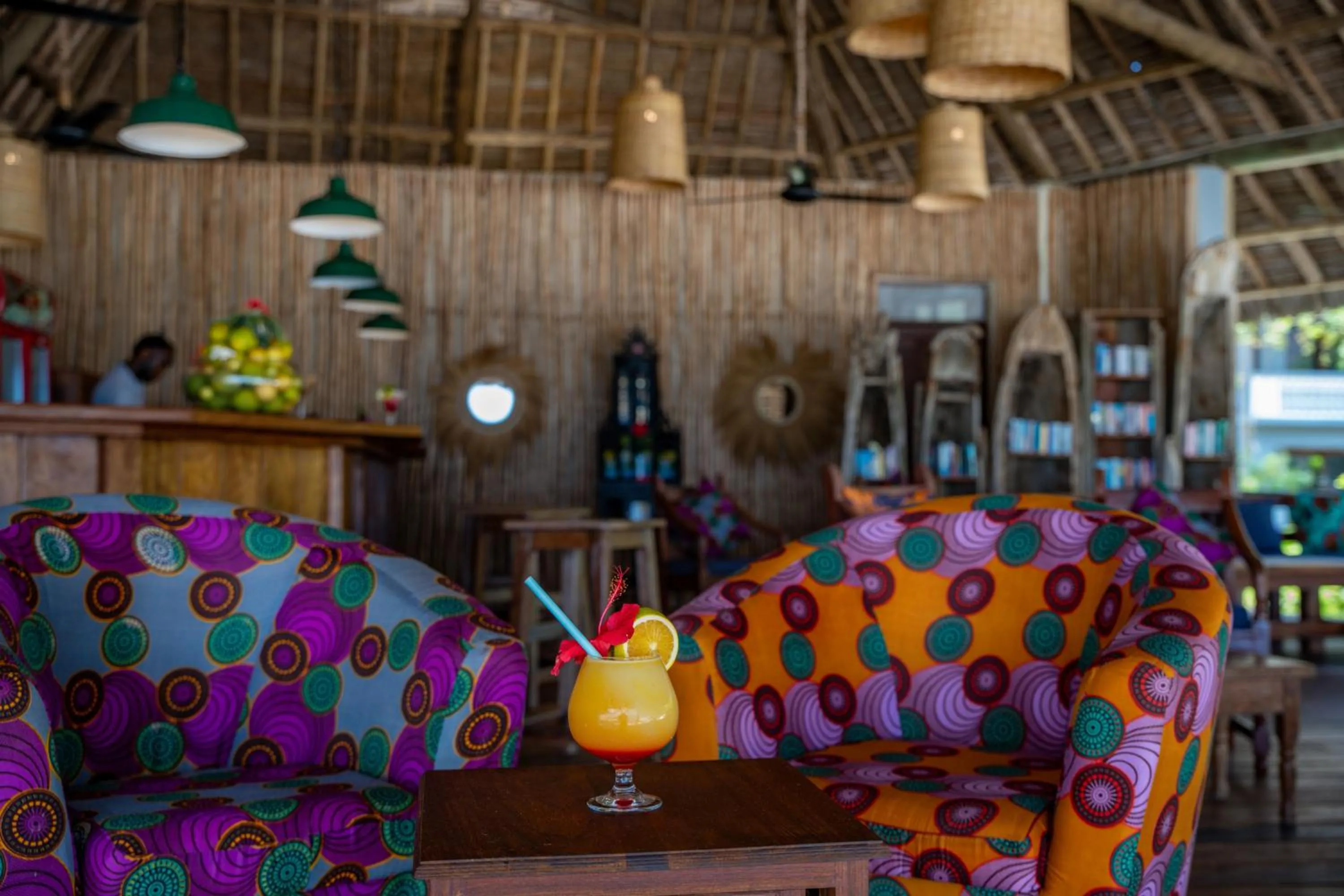 Lounge or bar in Michamvi Sunset Bay