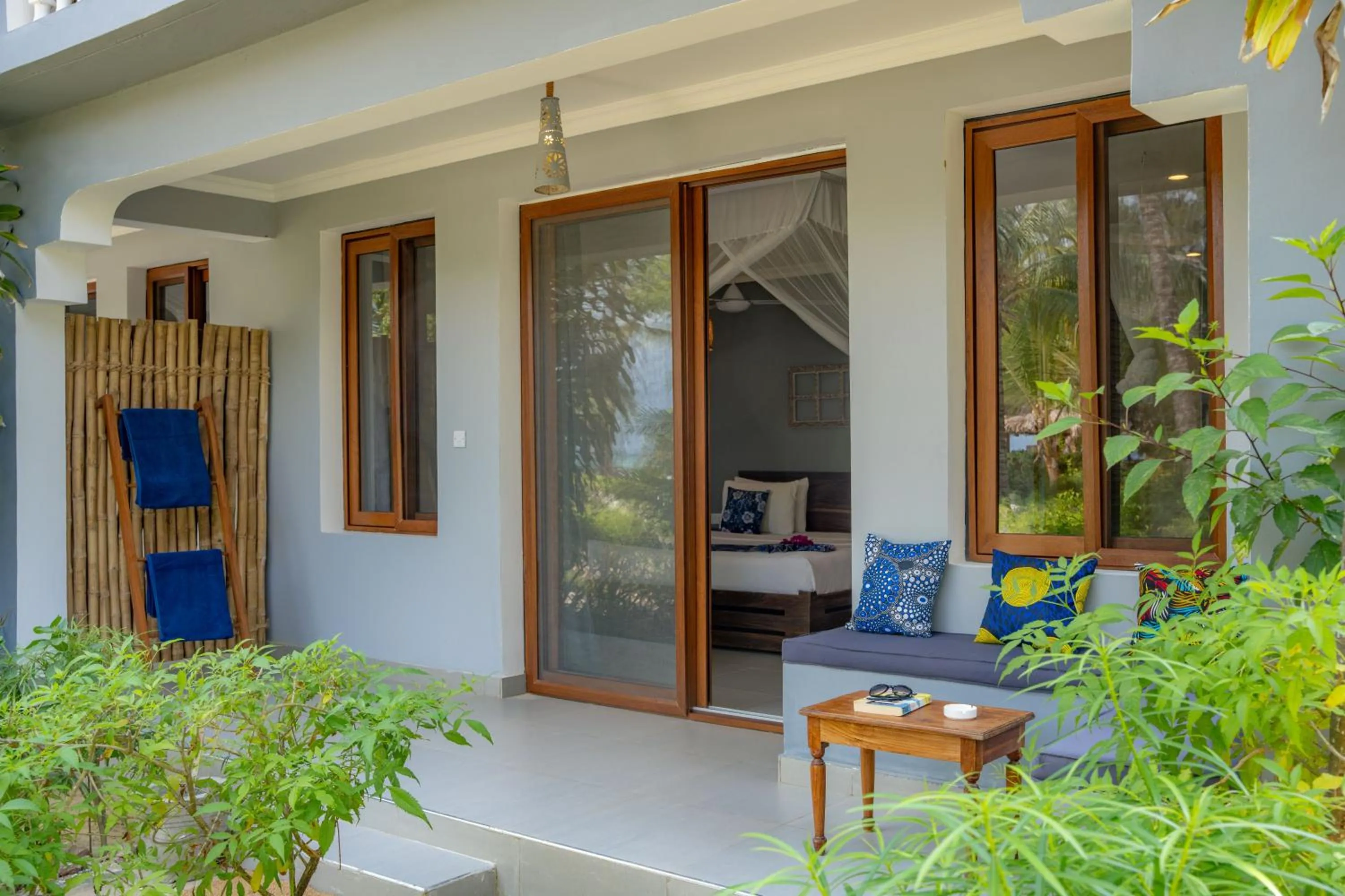 Patio in Michamvi Sunset Bay