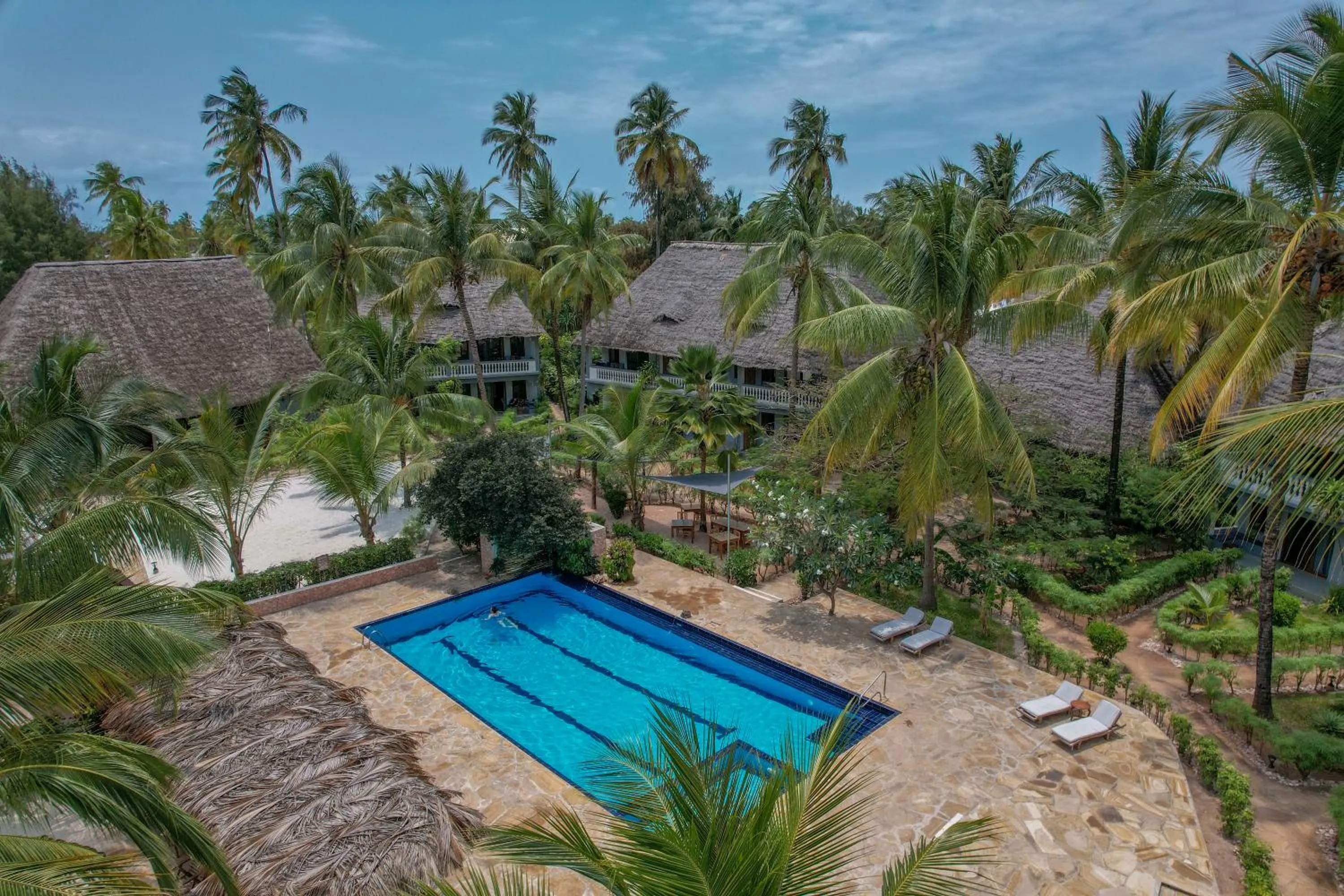 Natural landscape in Michamvi Sunset Bay