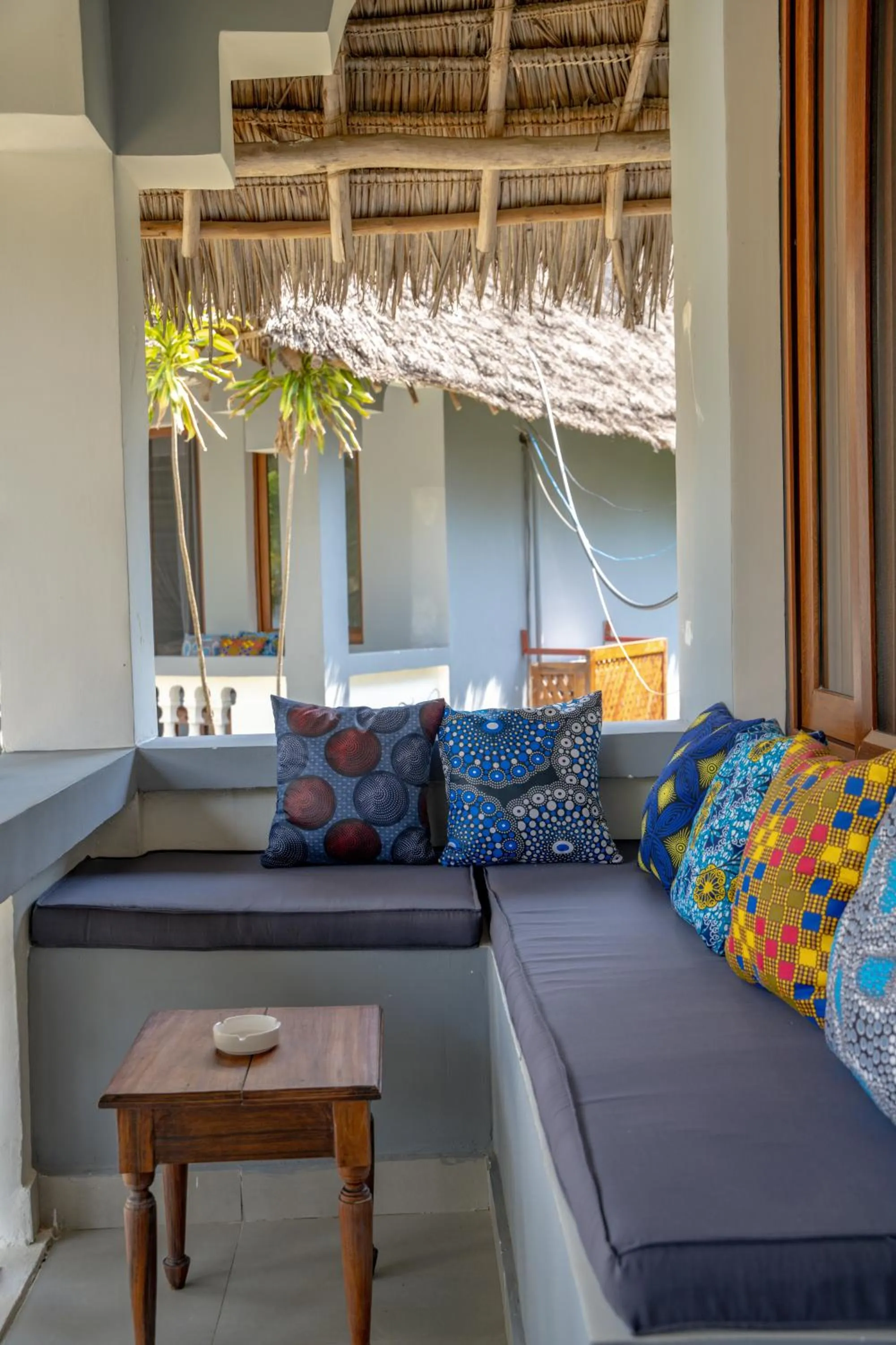 Patio in Michamvi Sunset Bay