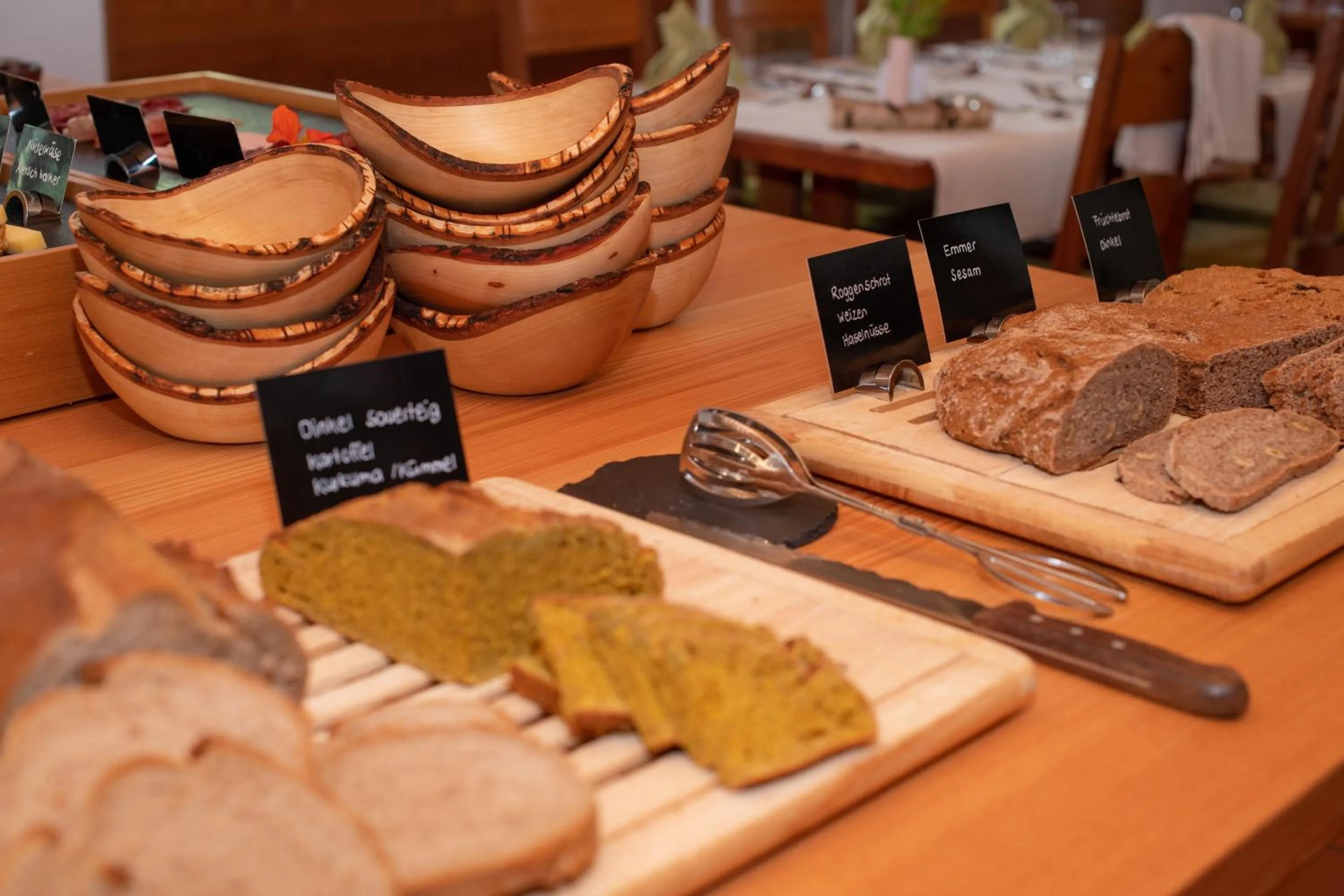 Buffet breakfast in Hotel Glocke