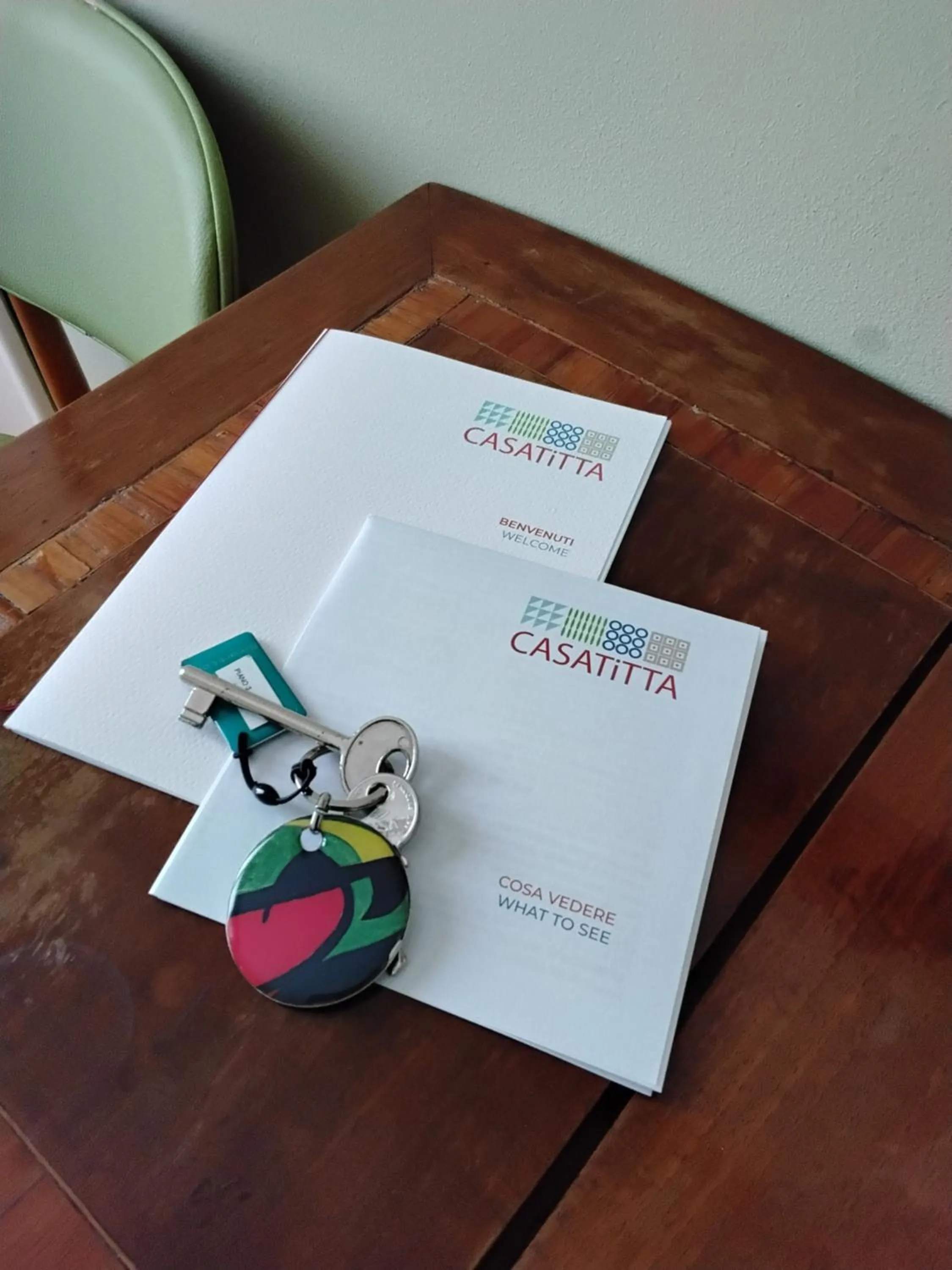 Decorative detail in Casatitta Bed & Breakfast