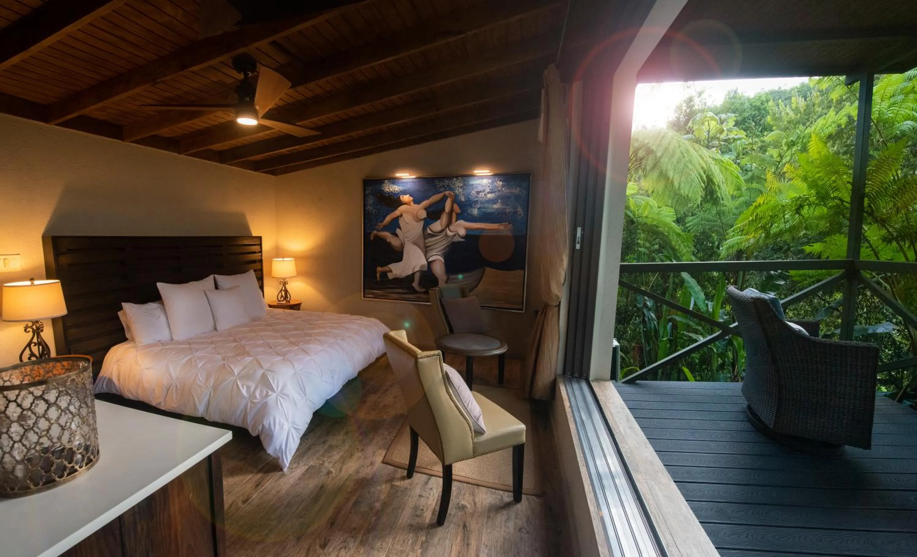 Bed in Mont Carpe Diem