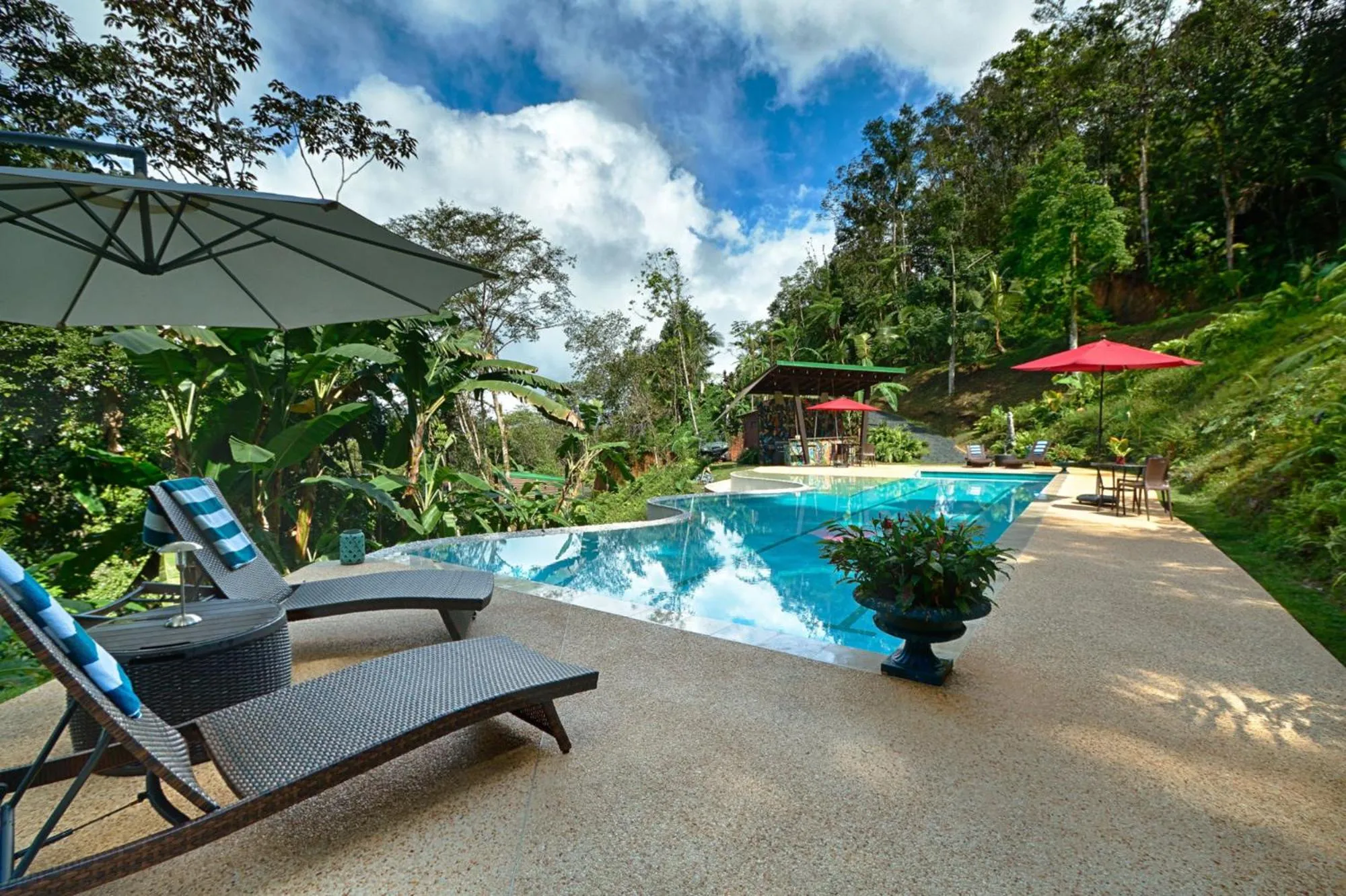 Garden in Mont Carpe Diem