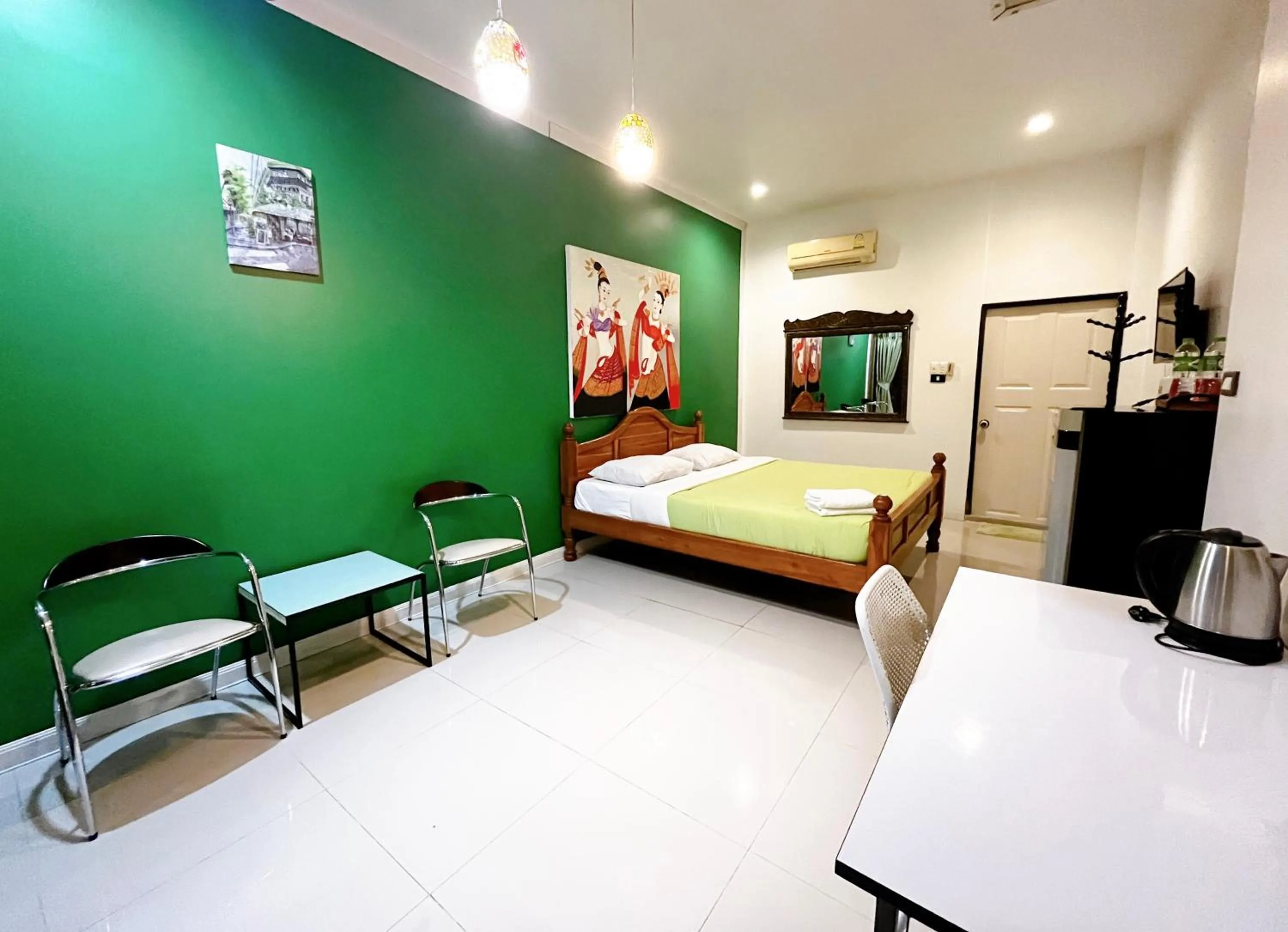 Bedroom, Bed in บ้านพักสิริ มุกดาหาร (Baan Siri Mukdahan)