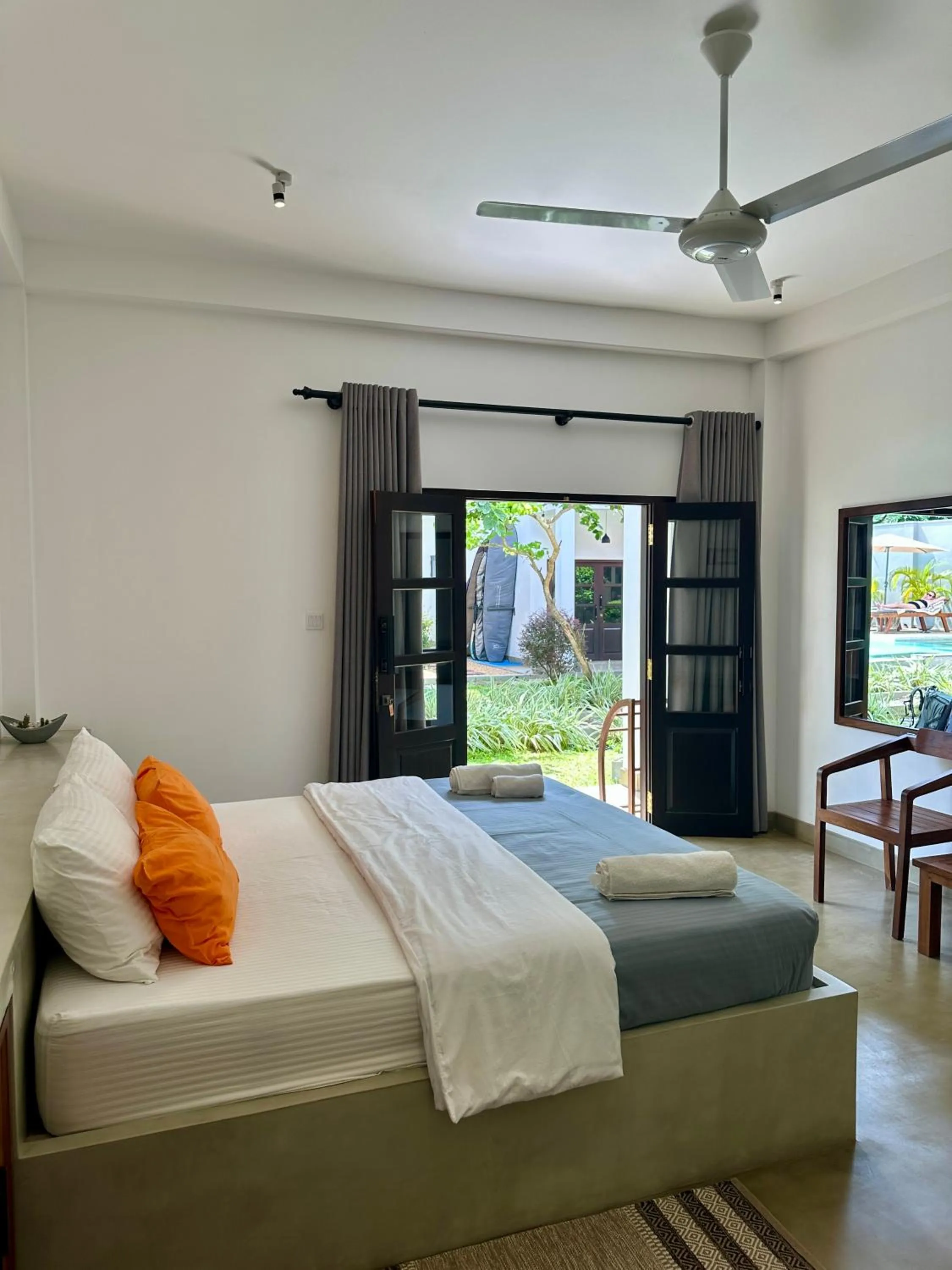 Bedroom, Bed in Lum Residence
