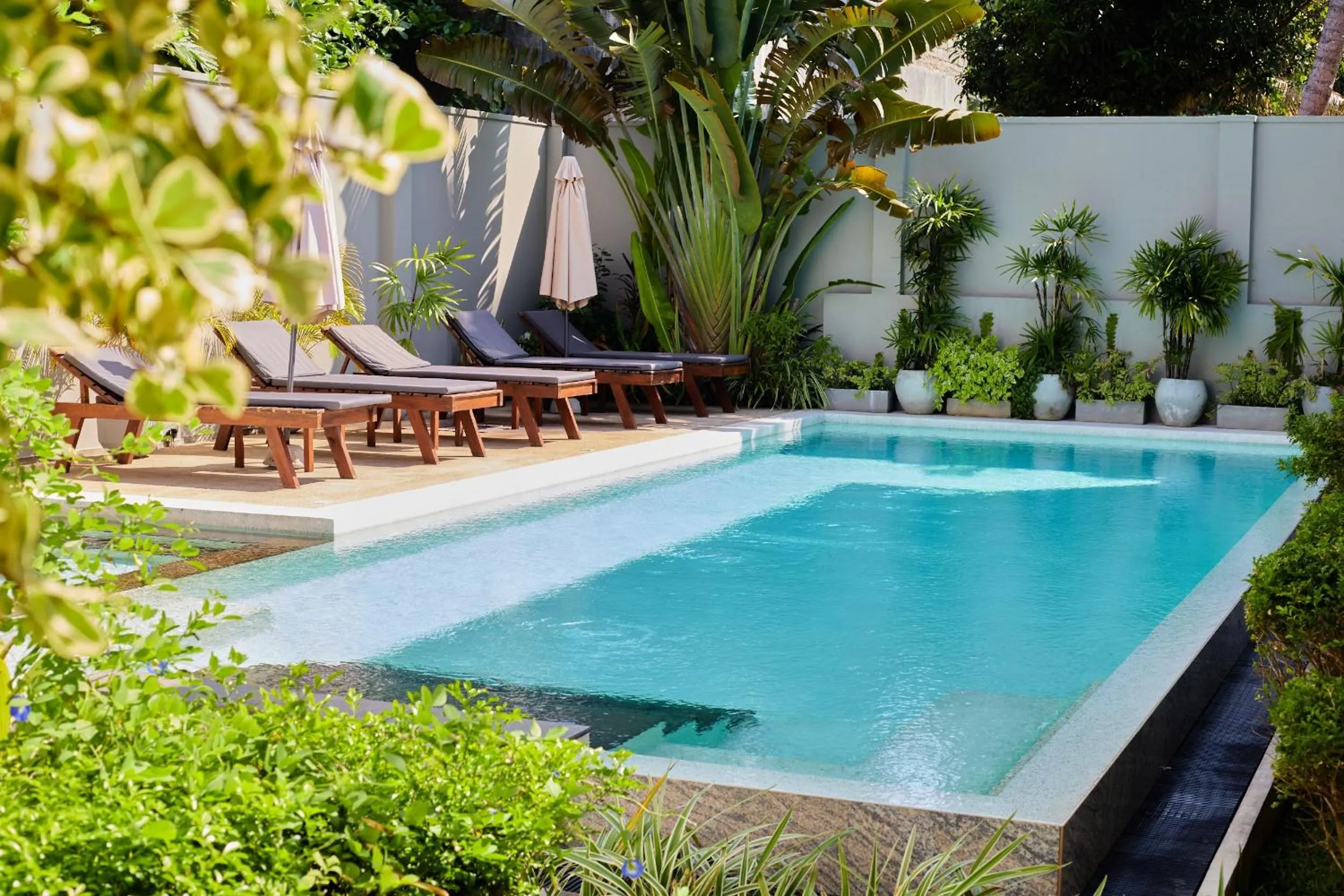 Pool view in Lum Residence