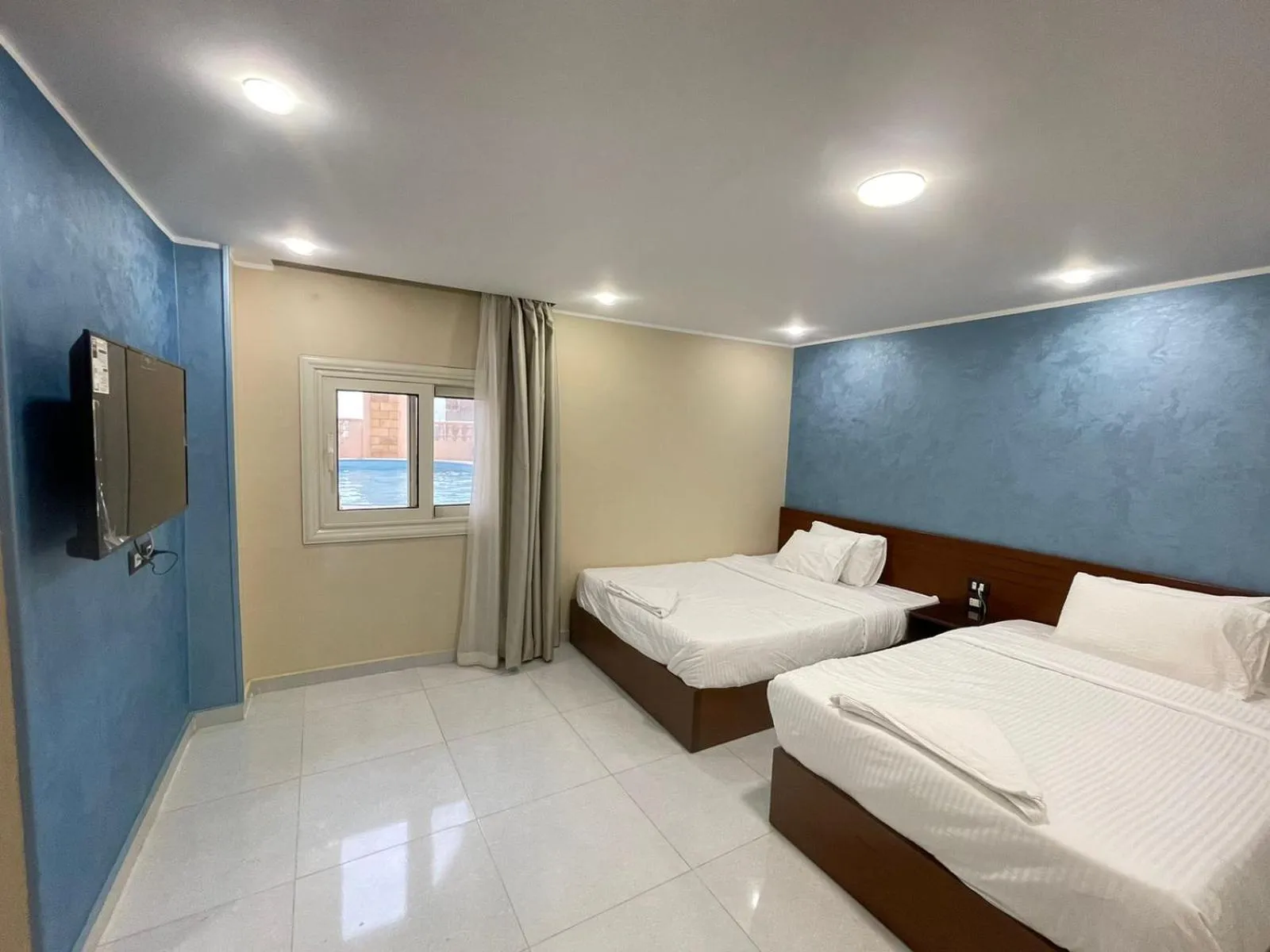 Bed in Grand Museum Pyramids View Hotel