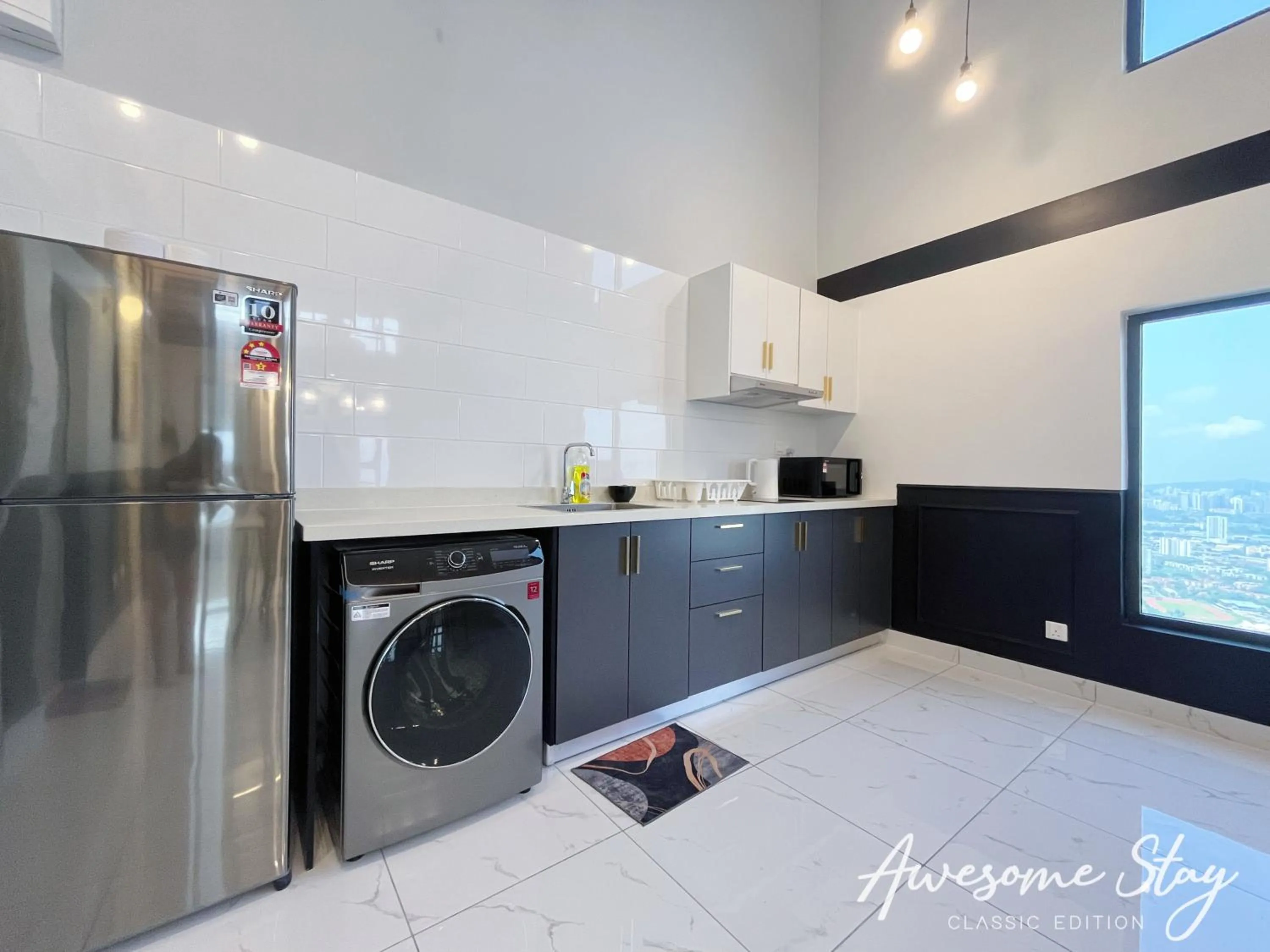 Kitchen or kitchenette in Arte Cheras By Awesomestay