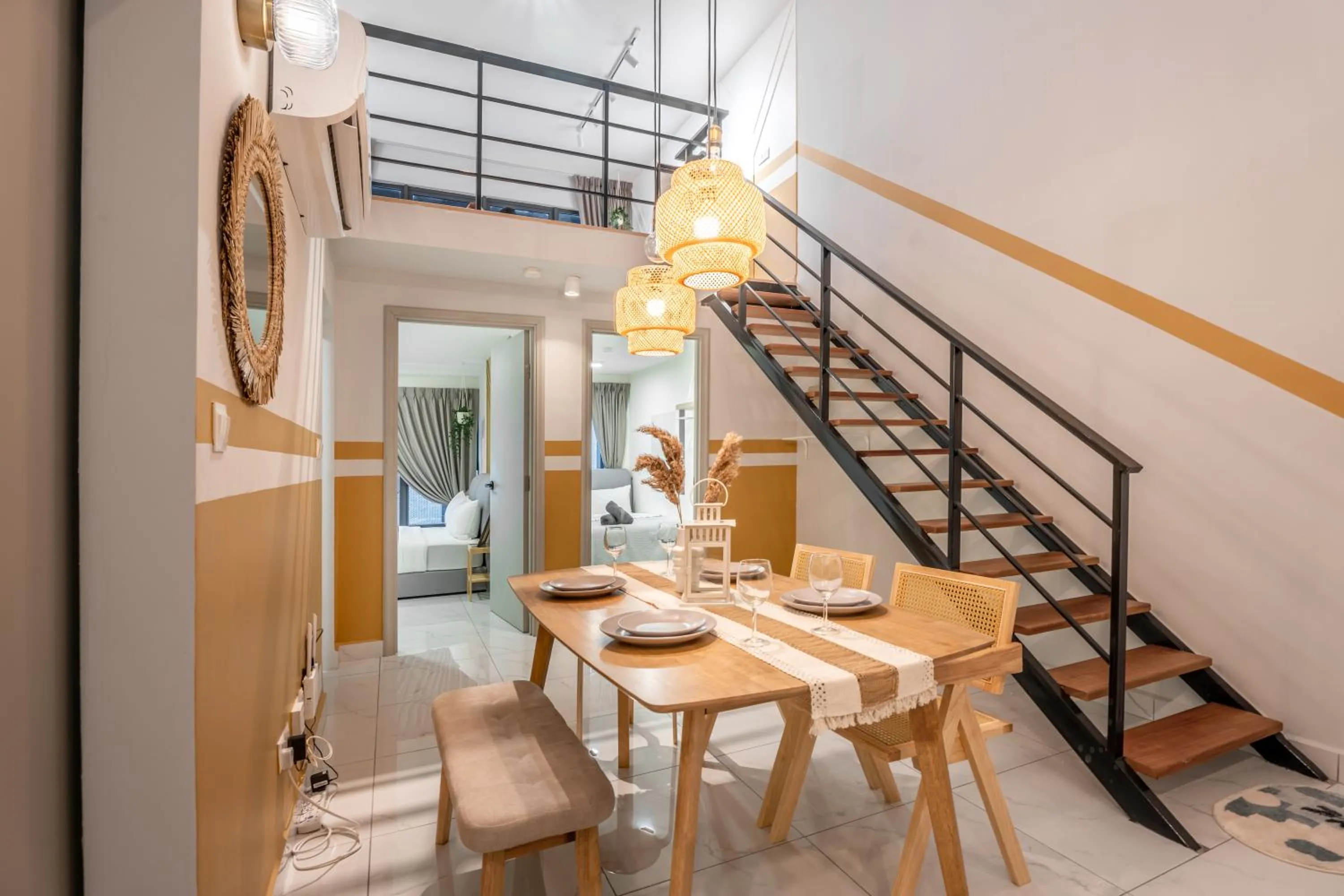 Dining area in Arte Cheras By Awesomestay