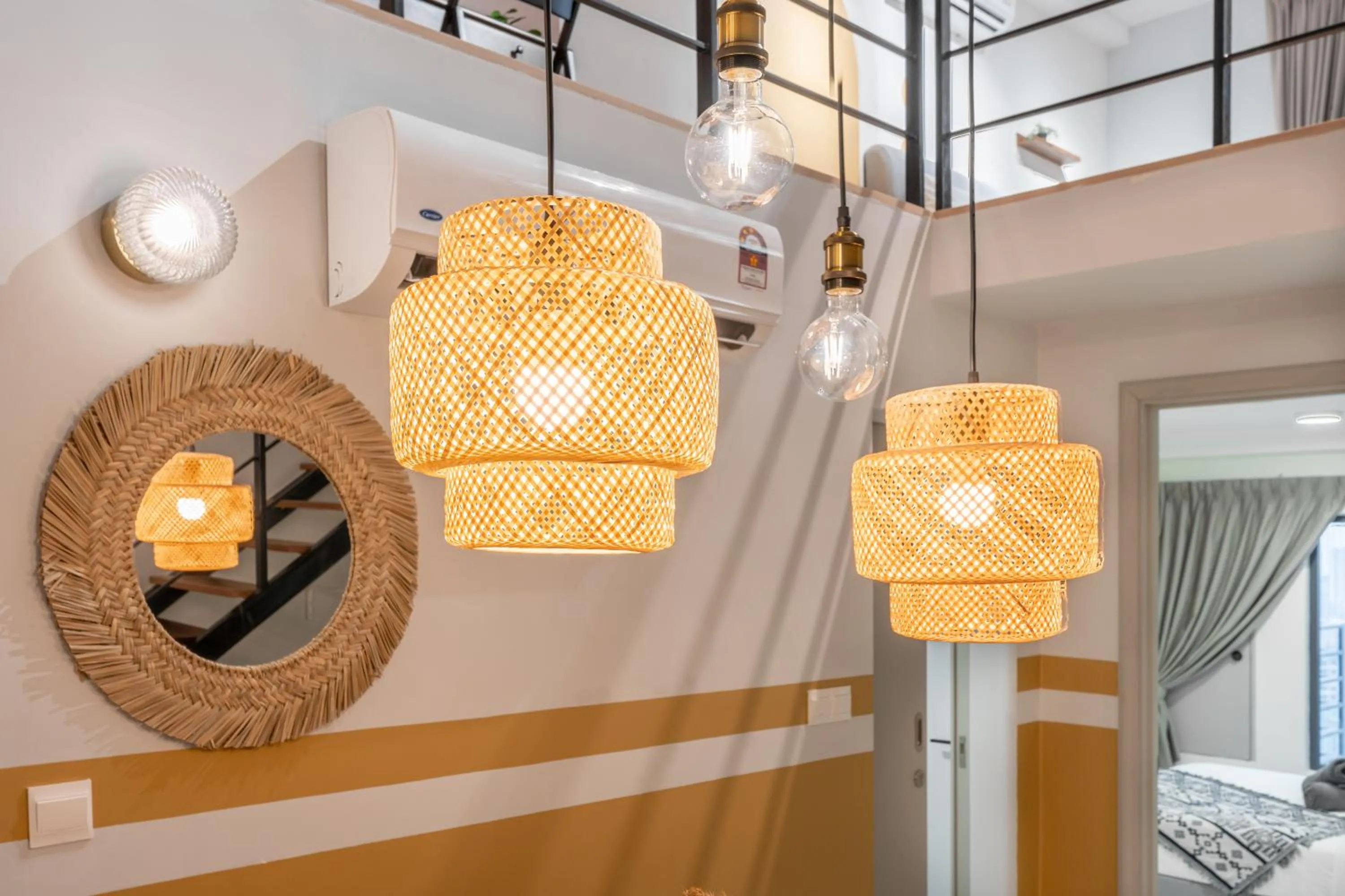 Living room, Bed in Arte Cheras By Awesomestay