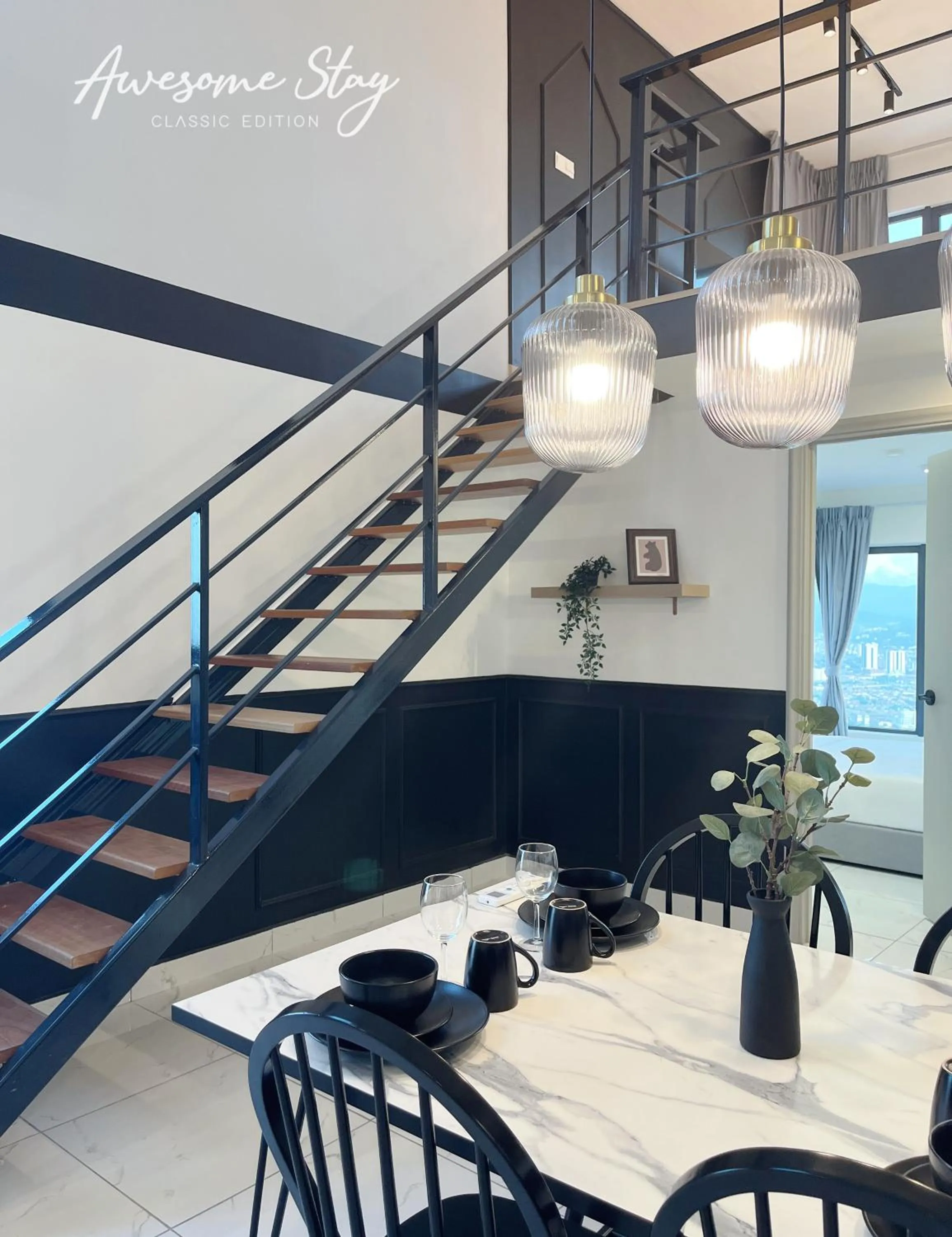 Dining area in Arte Cheras By Awesomestay