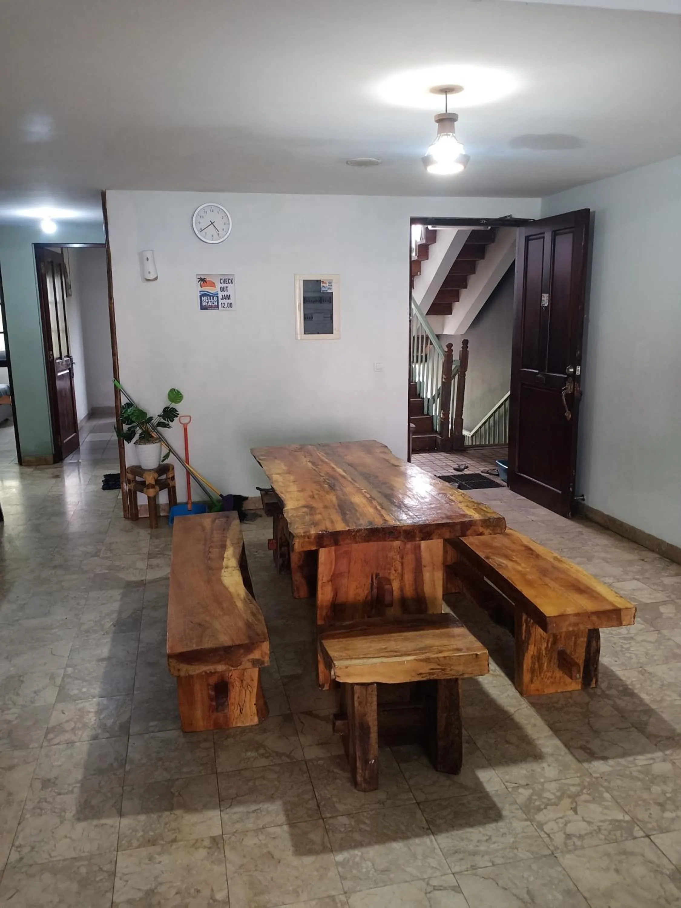 Dining area in Kondominium Pantai Carita