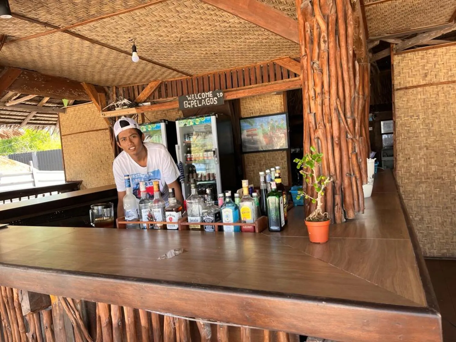 Lounge or bar in Q'Pelagos Sunset Bungalow