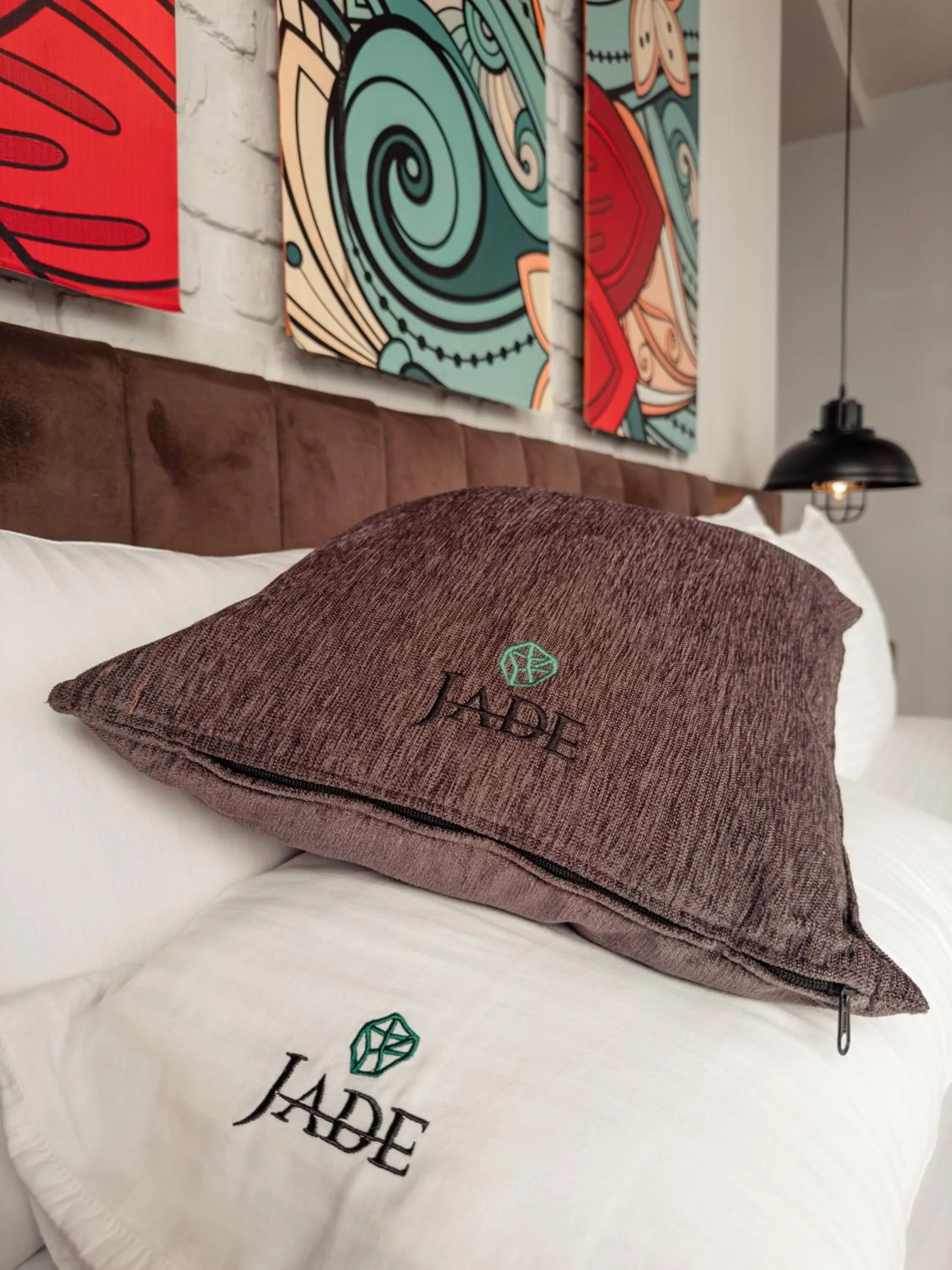 Bed in Jade City Hotel