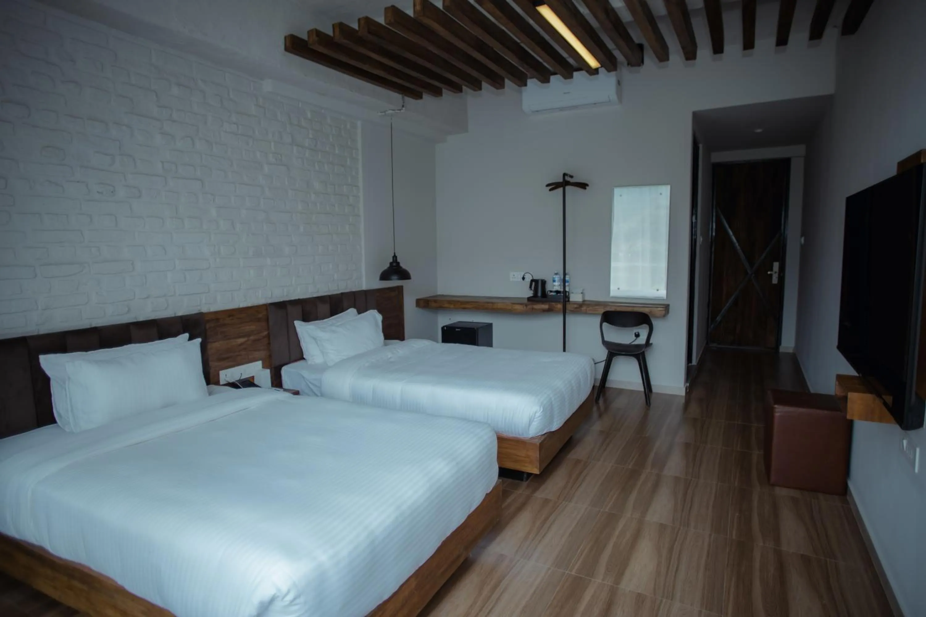 Bed in Jade City Hotel