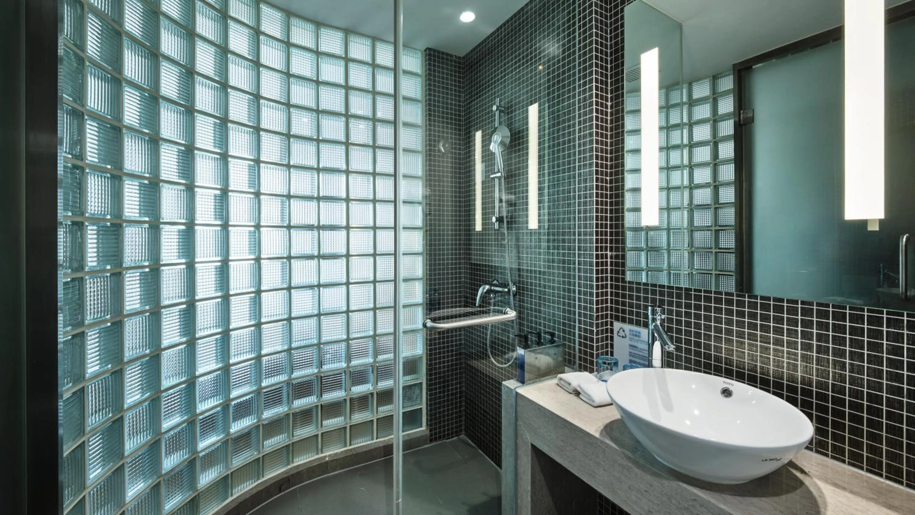 Shower in Holiday Inn Express Shanghai Gongkang by IHG
