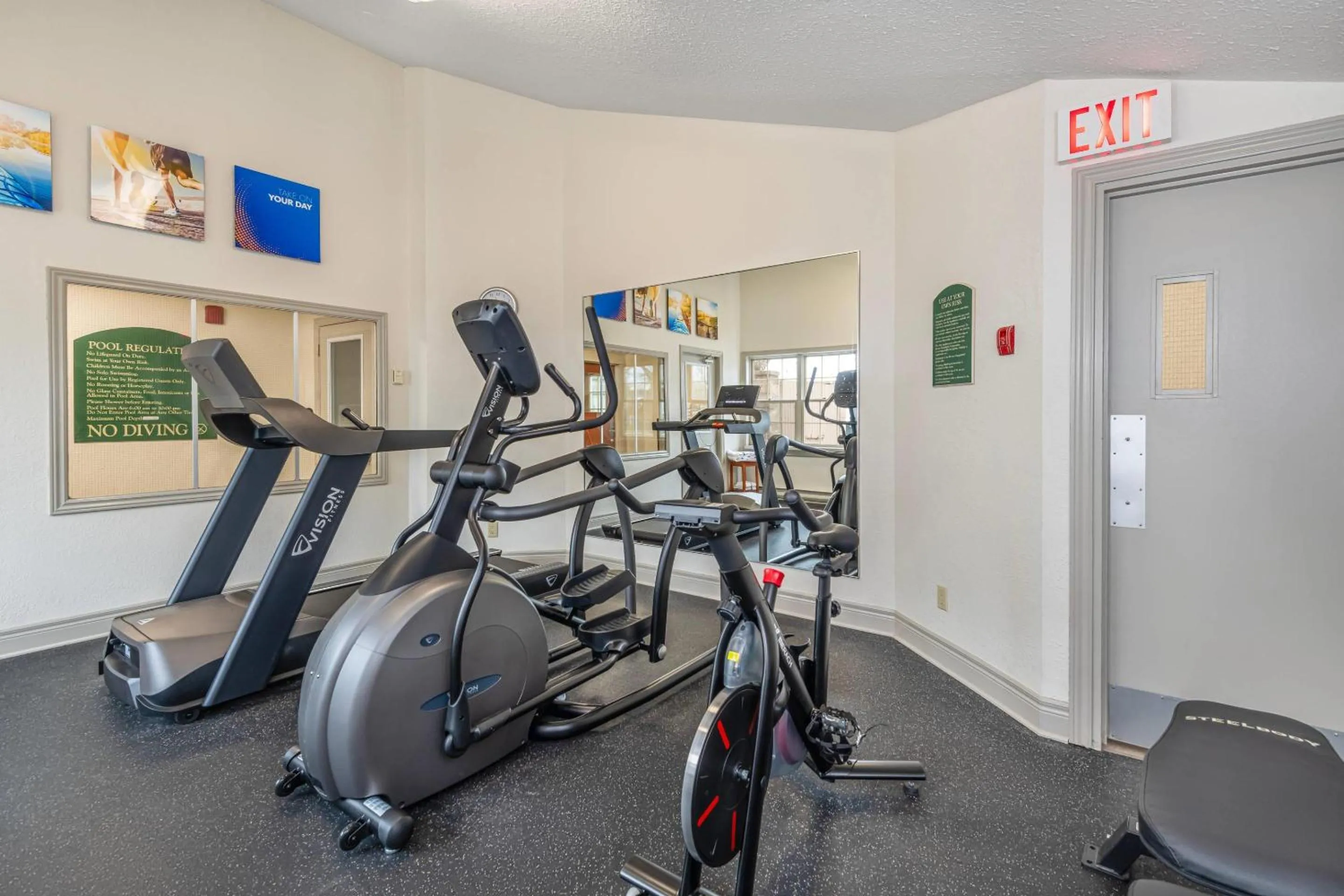 Fitness centre/facilities in Comfort Inn & Suites Thousand Islands Harbour District