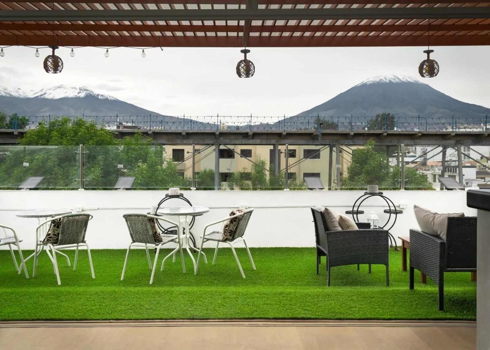 Natural landscape in El puente Hotel Boutique