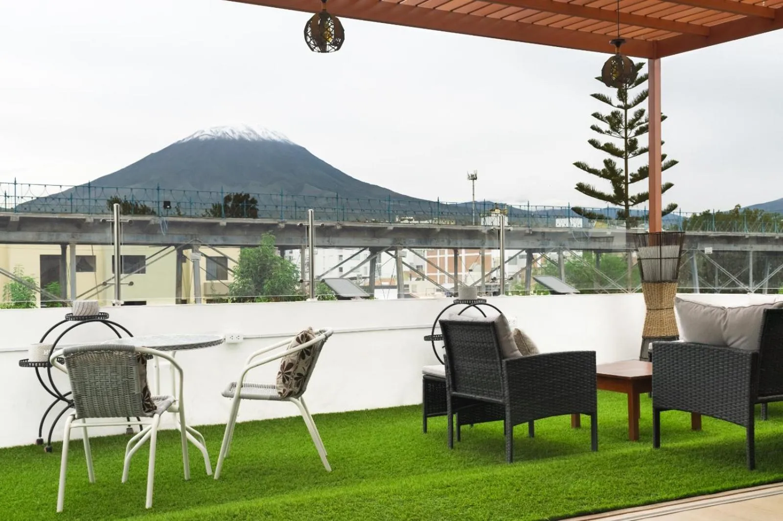 Natural landscape in El puente Hotel Boutique