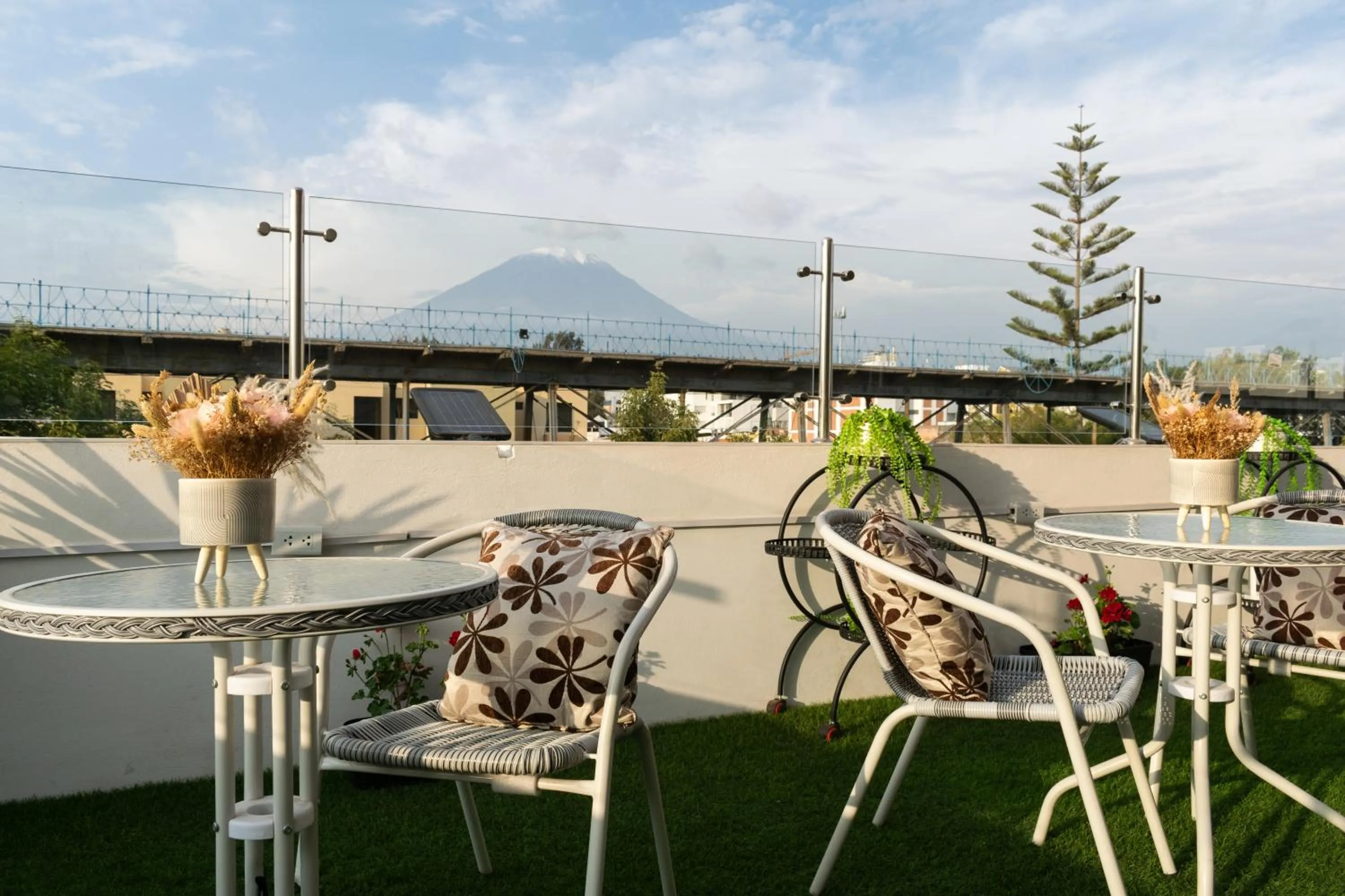 Balcony/Terrace in El puente Hotel Boutique