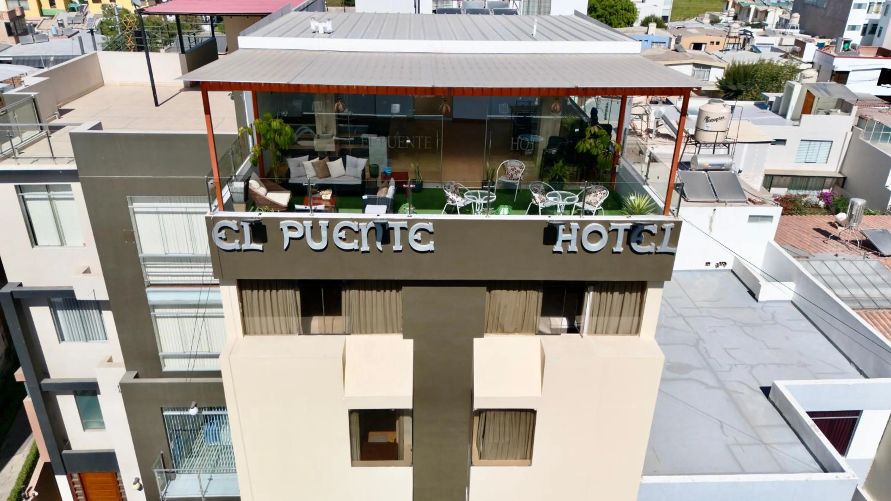 Property building in El puente Hotel Boutique