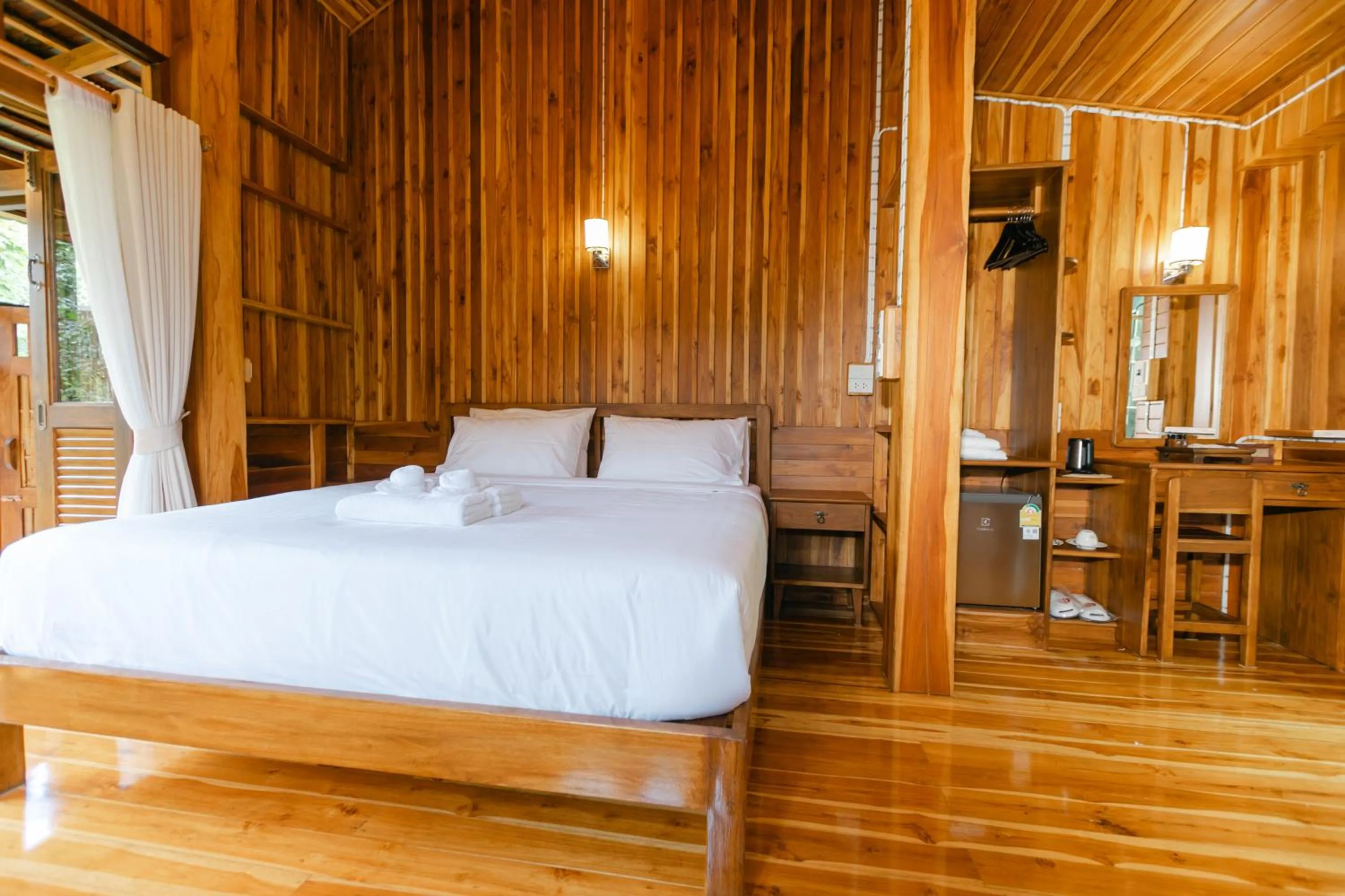 Bed in Saksila Resort