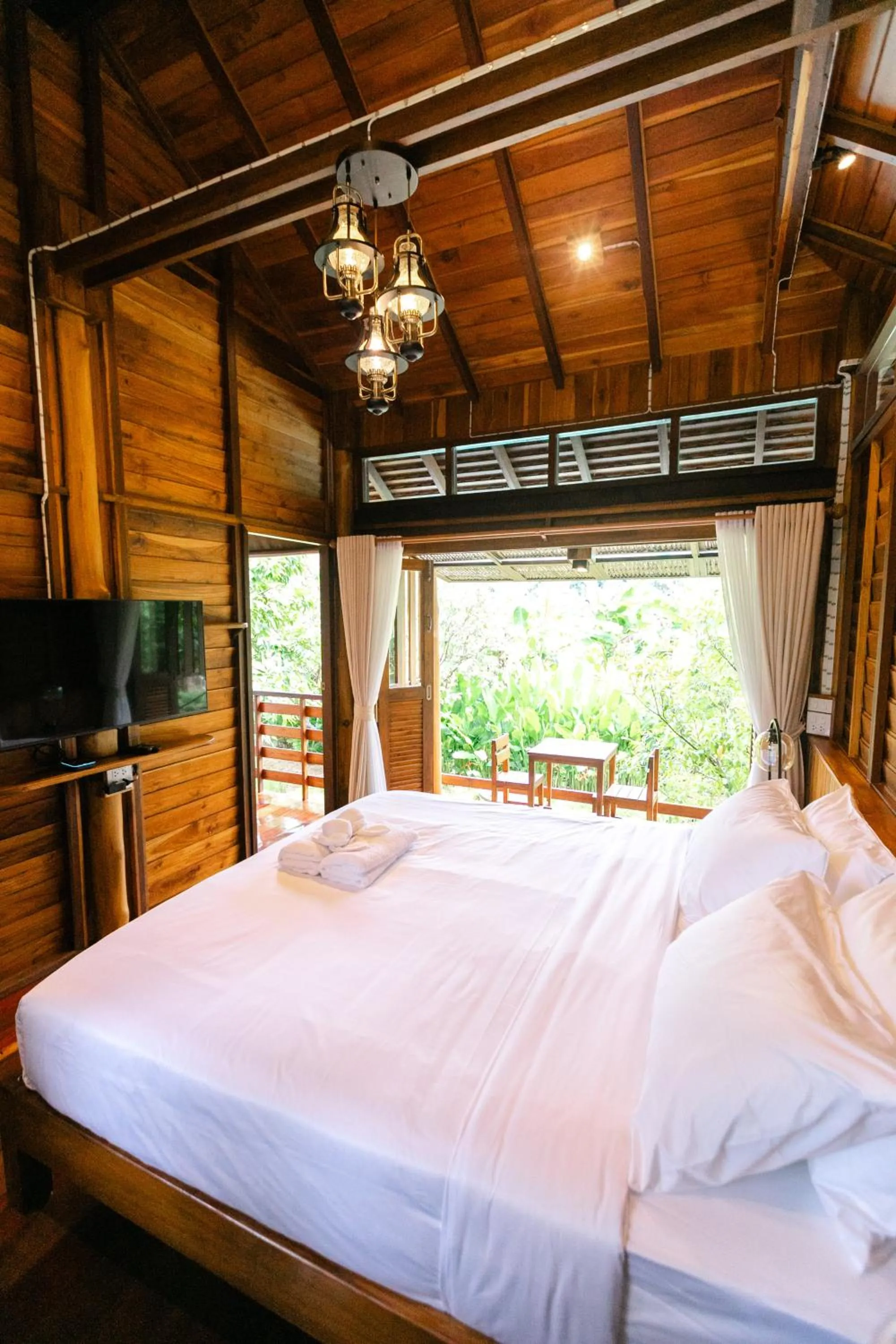 Bed in Saksila Resort