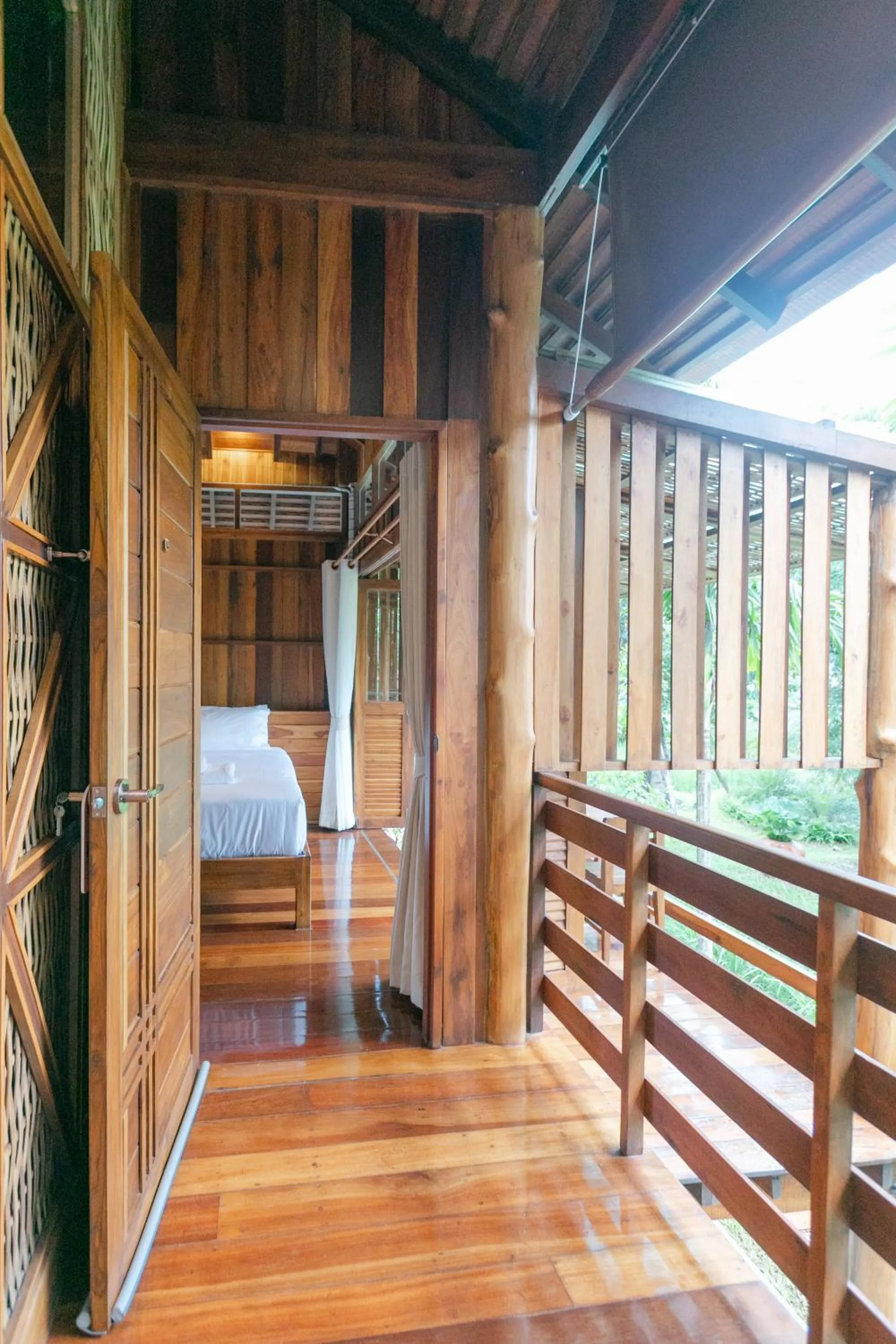 Bed in Saksila Resort