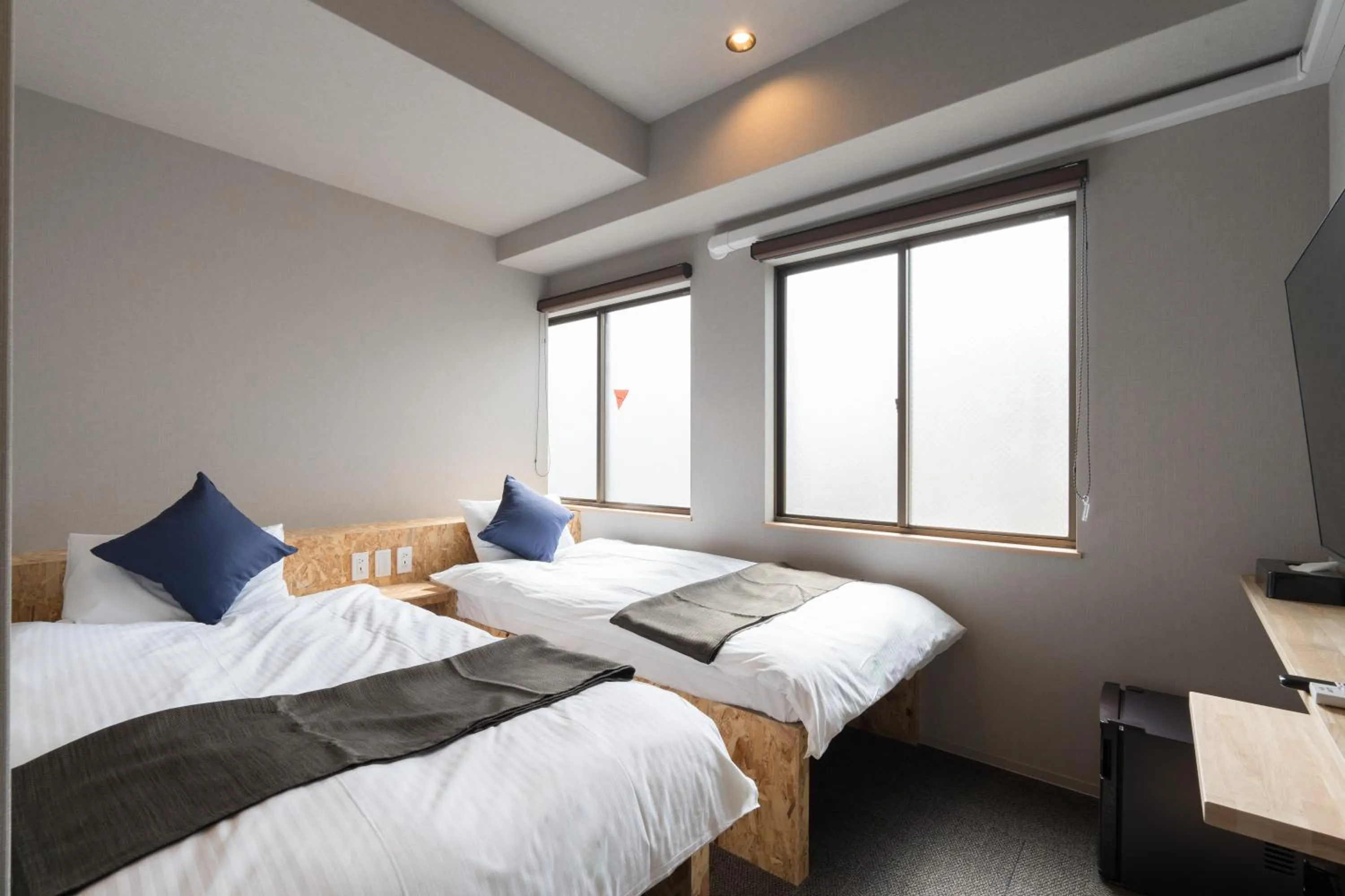 Bed in 3U NAMBA MINAMI - DOYANEN HOTELs