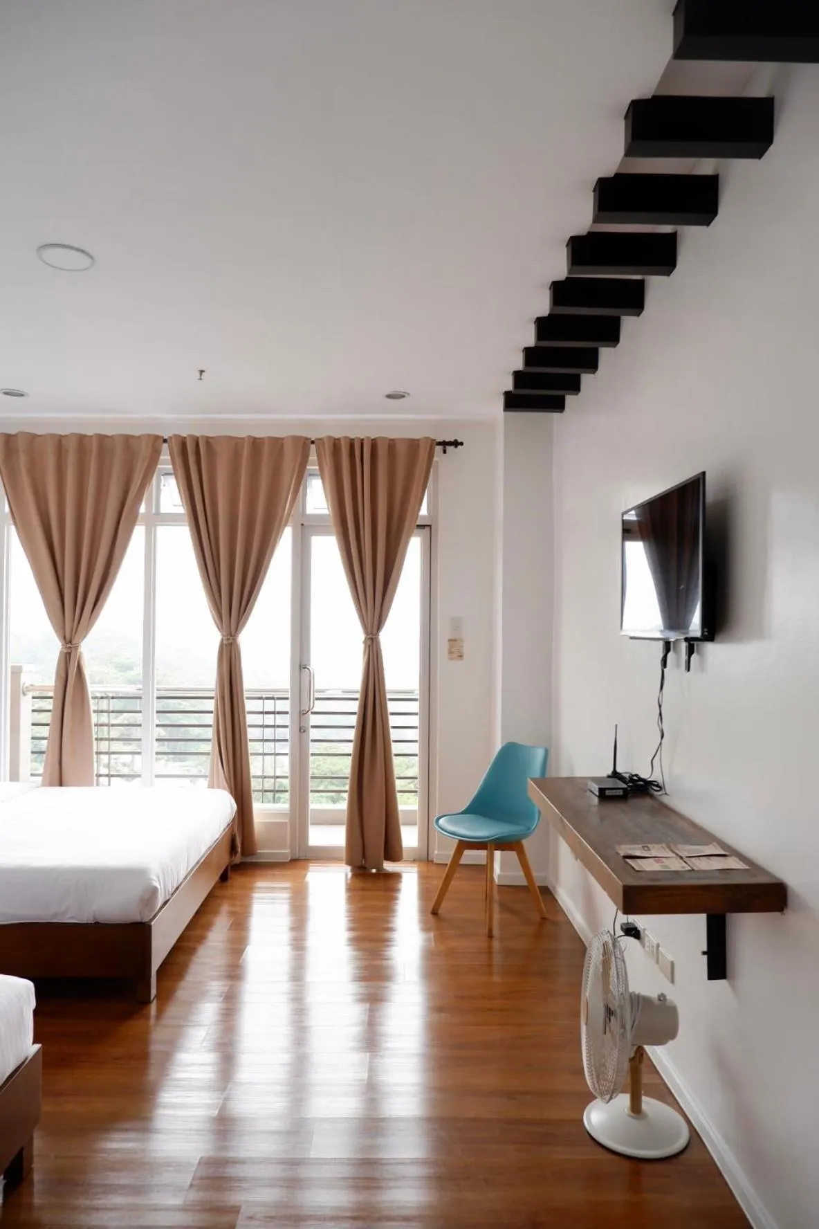 Bed in ECCO Suites Baguio