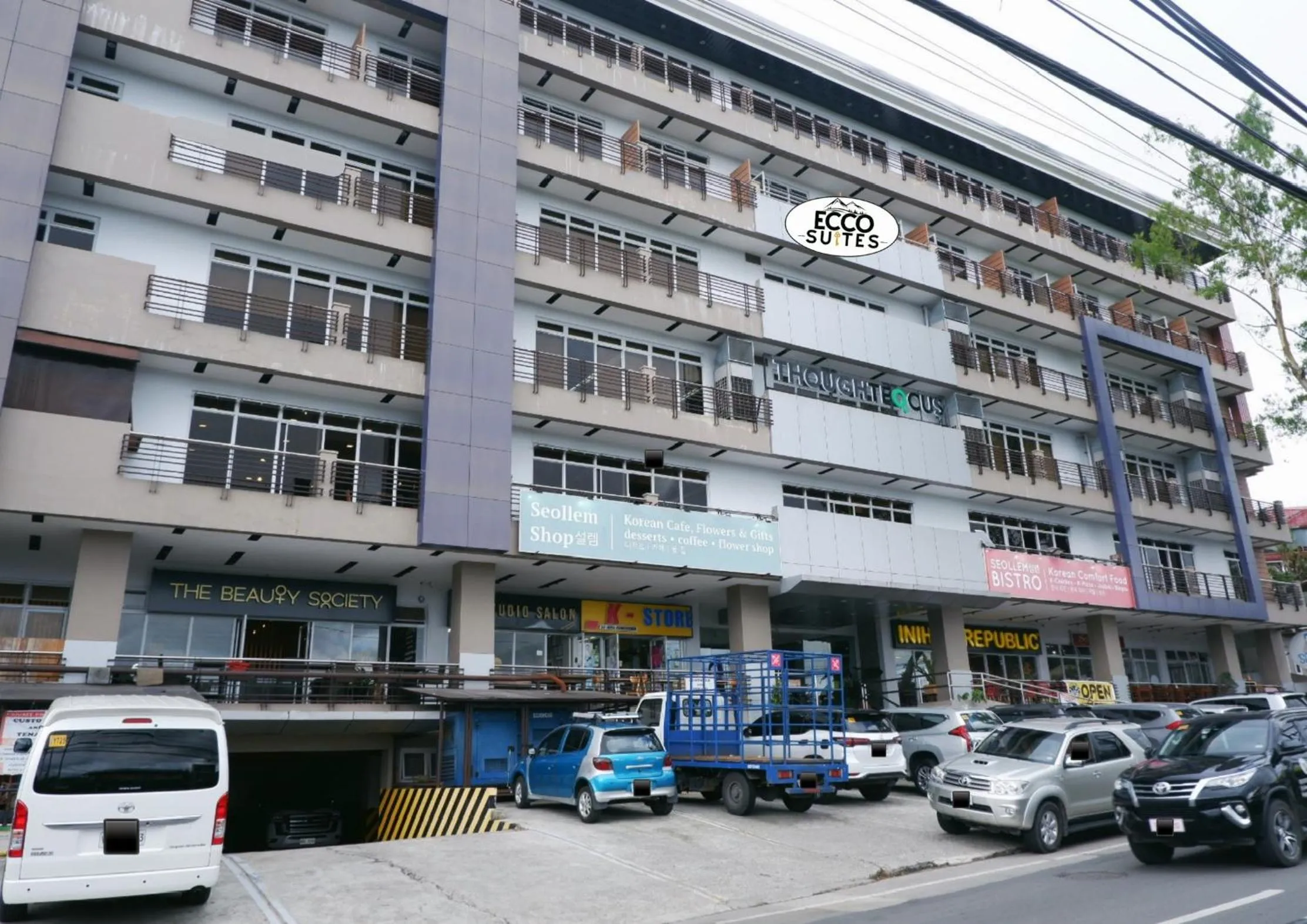 Property building in ECCO Suites Baguio