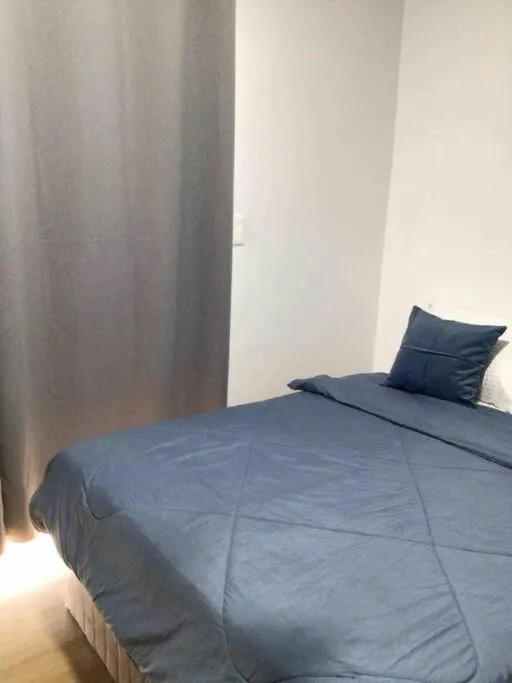 Bed in 6F Balcony View Studio Mesatierra Garden Residences