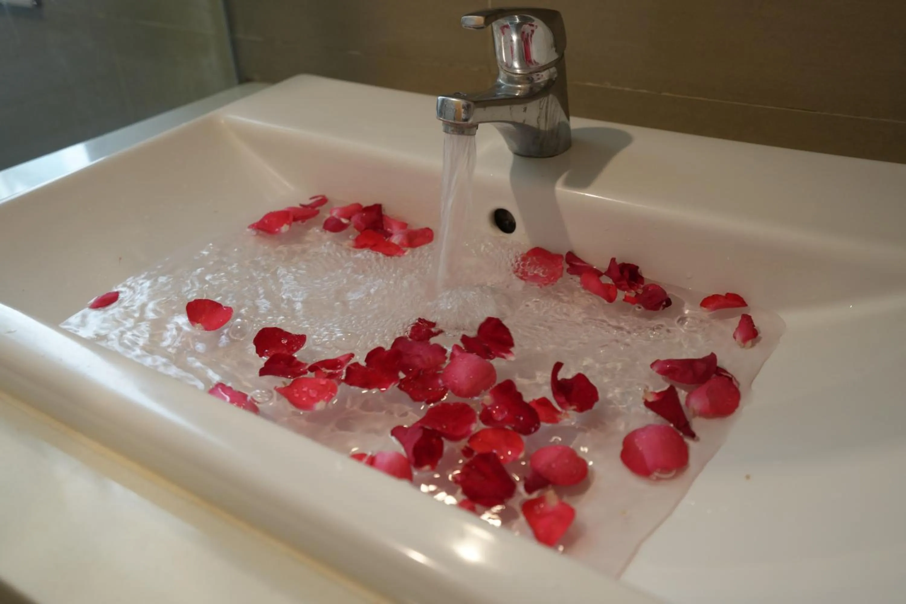 Bathroom in Golden Sunshine Villa Hotel and Travel