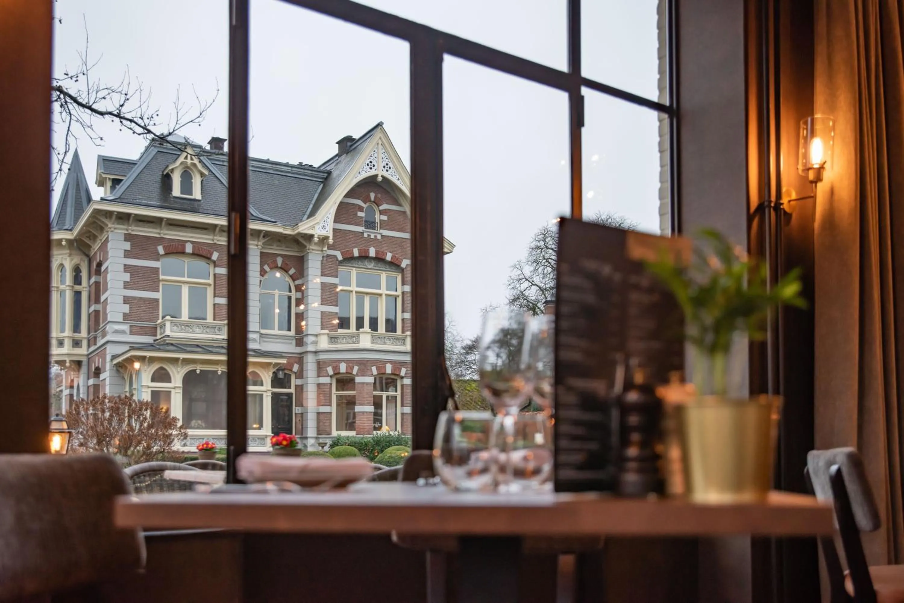 Dining area in De Zwaan Delden