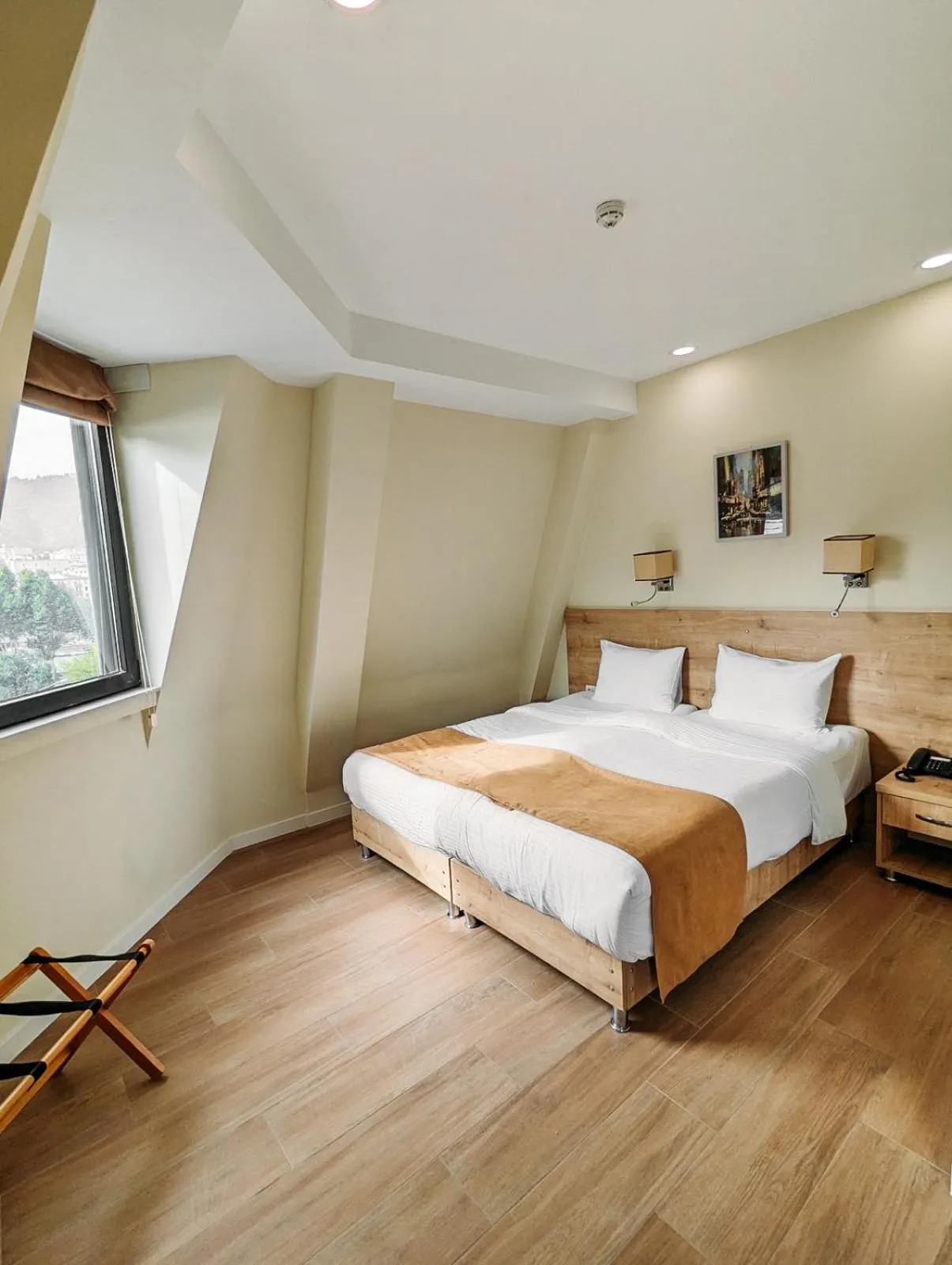 Bed in Atrium Boutique Hotel