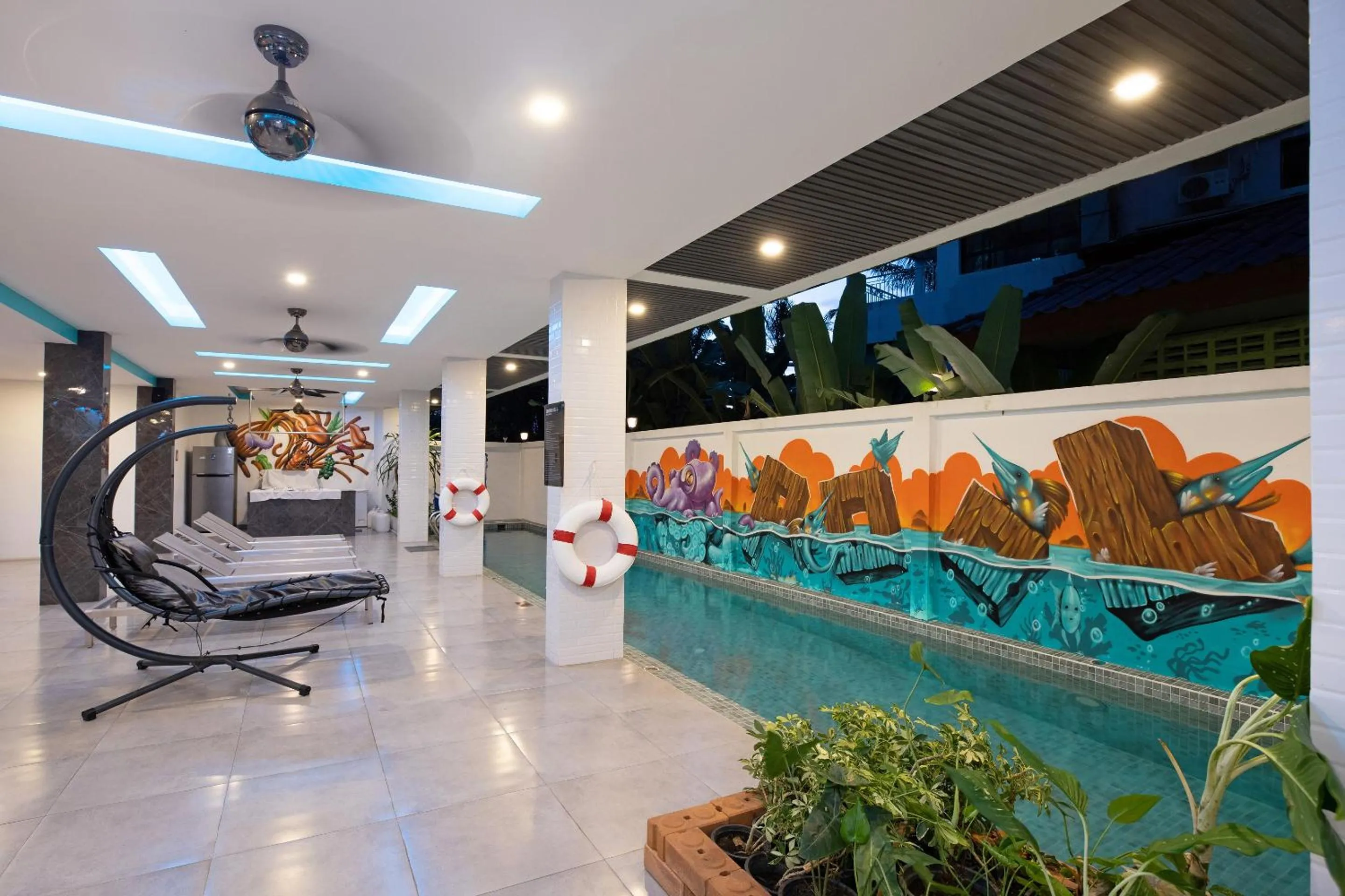 Swimming pool in iCheck inn Sky Beach Ao Nang Krabi