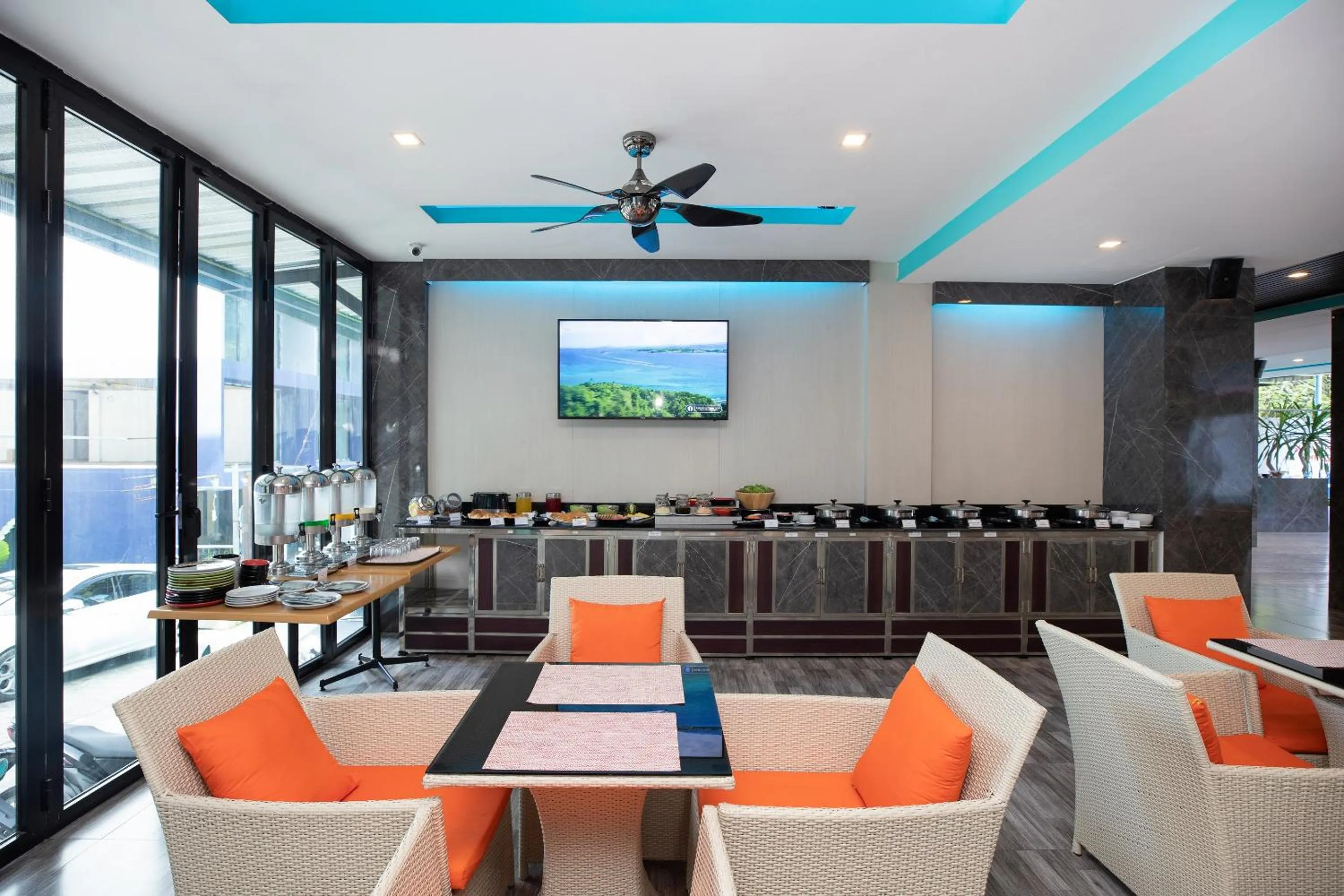 Breakfast in iCheck inn Sky Beach Ao Nang Krabi