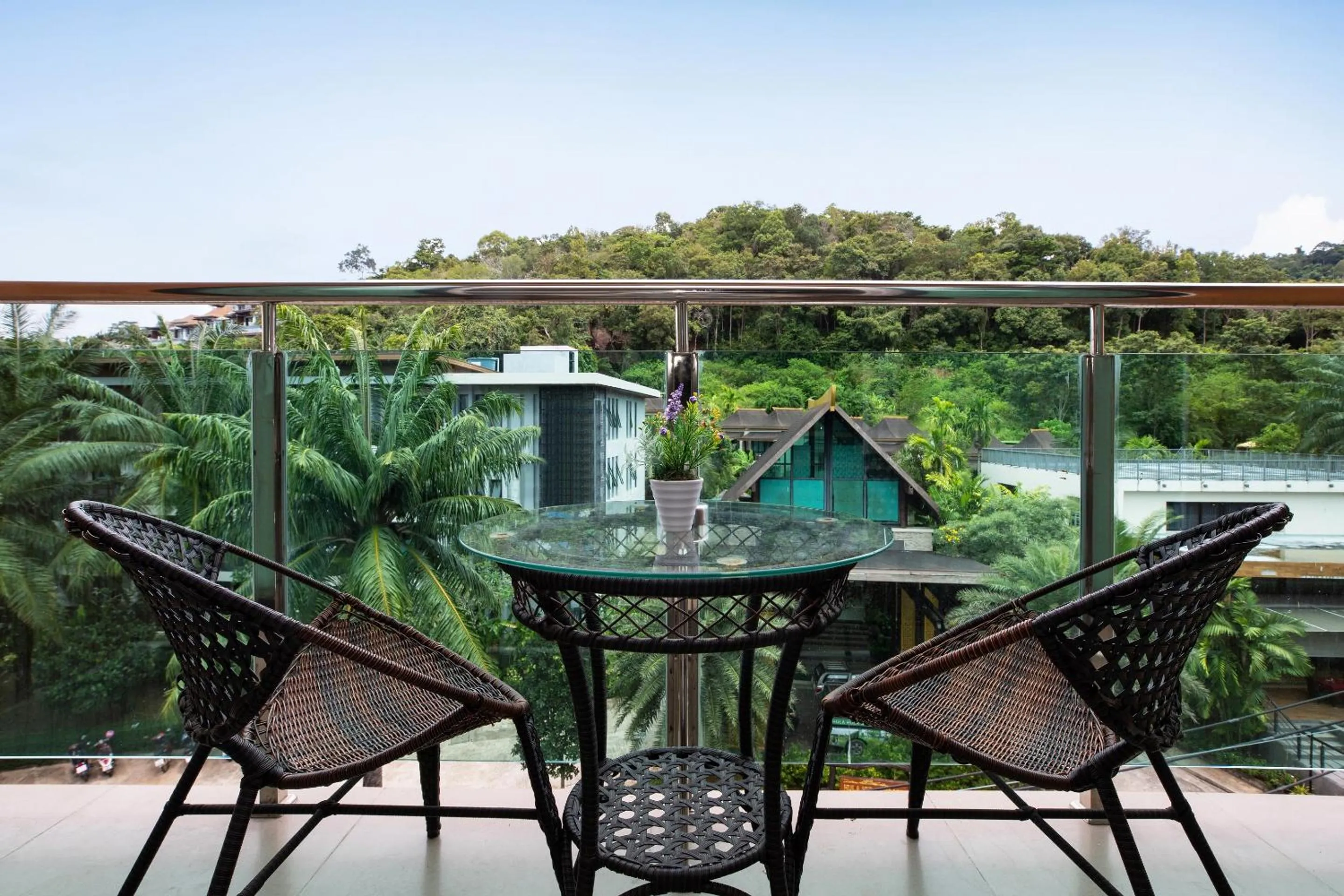 Balcony/Terrace in iCheck inn Sky Beach Ao Nang Krabi
