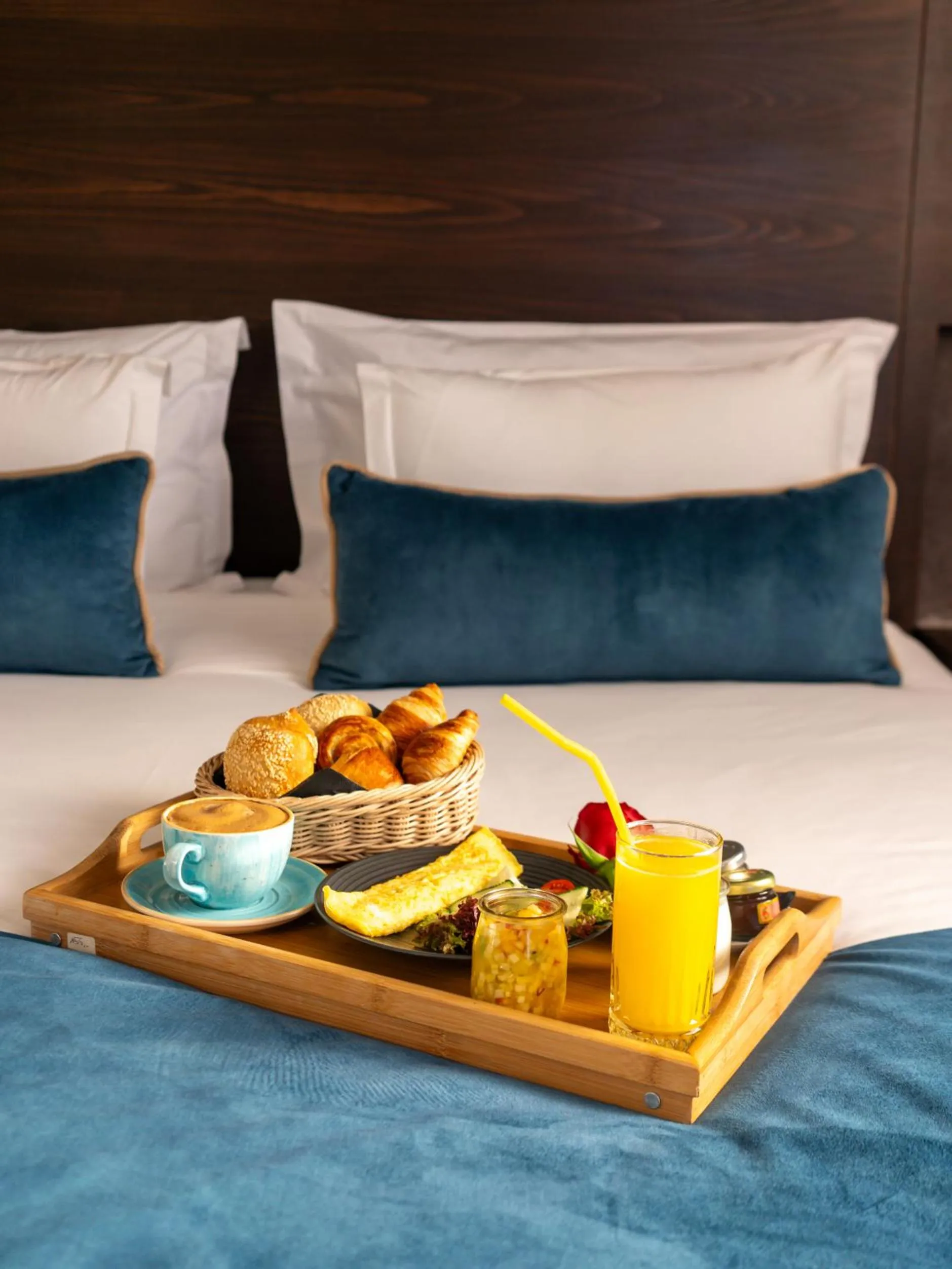 Bed in Fourteen Hotel Ain Sebaa