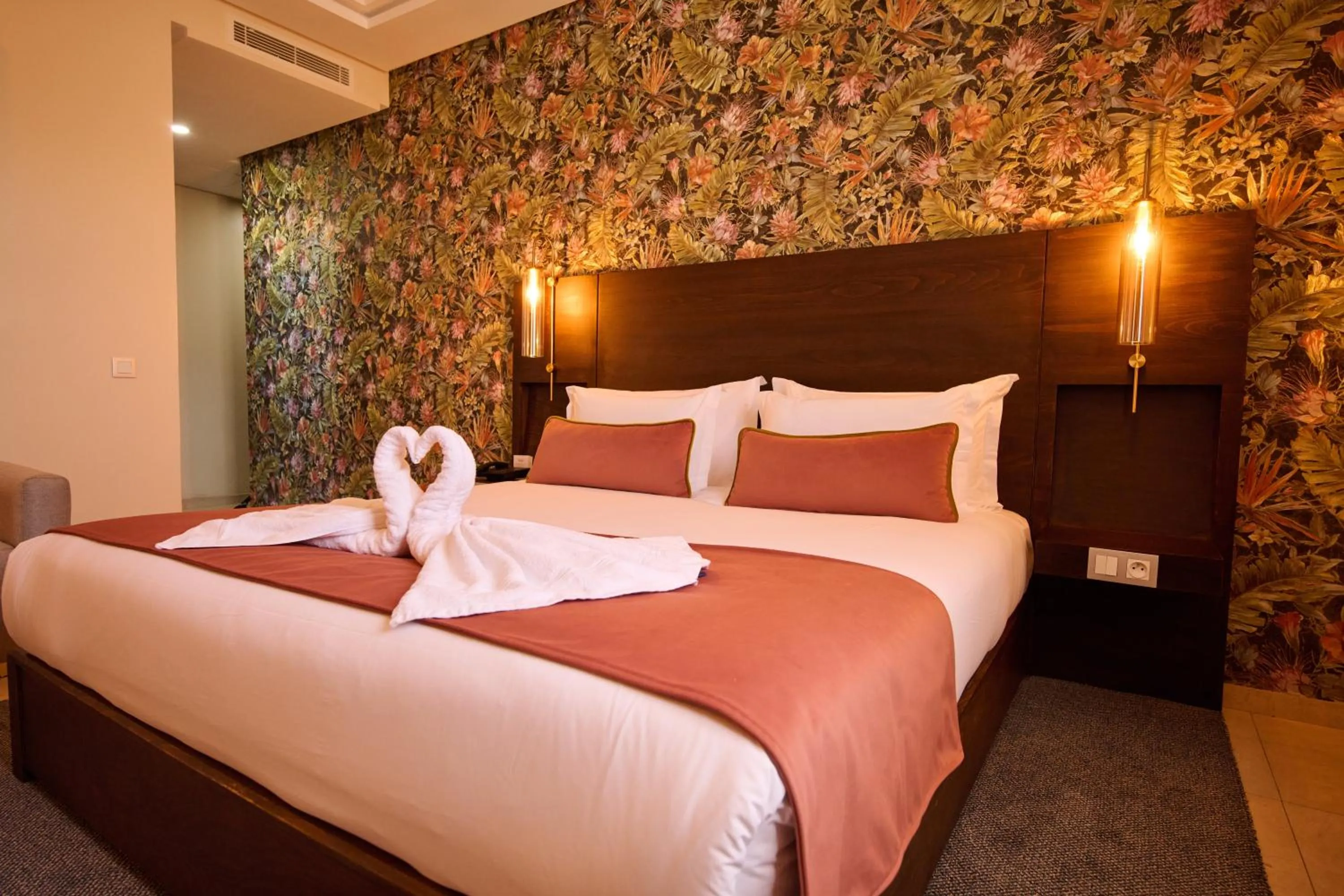 Bed in Fourteen Hotel Ain Sebaa