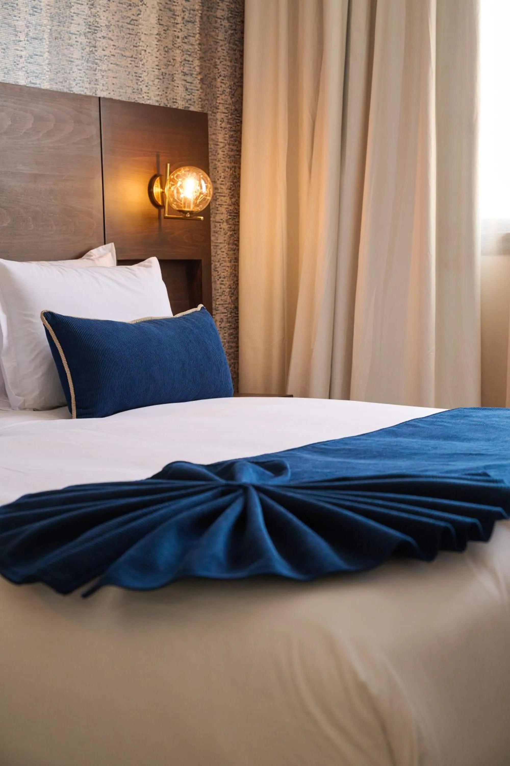 Bed in Fourteen Hotel Ain Sebaa