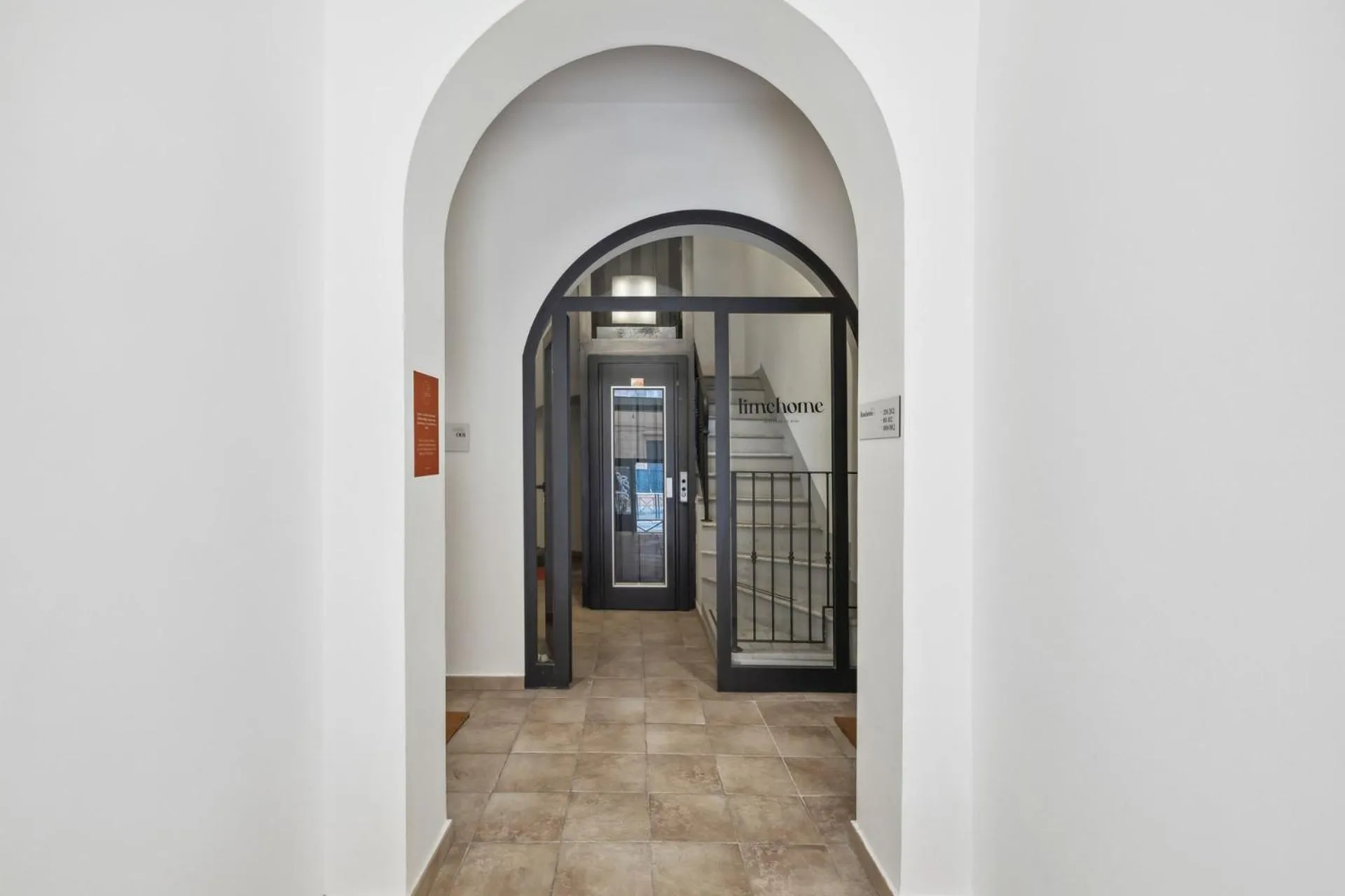Property building in Limehome Rome via dei Reti
