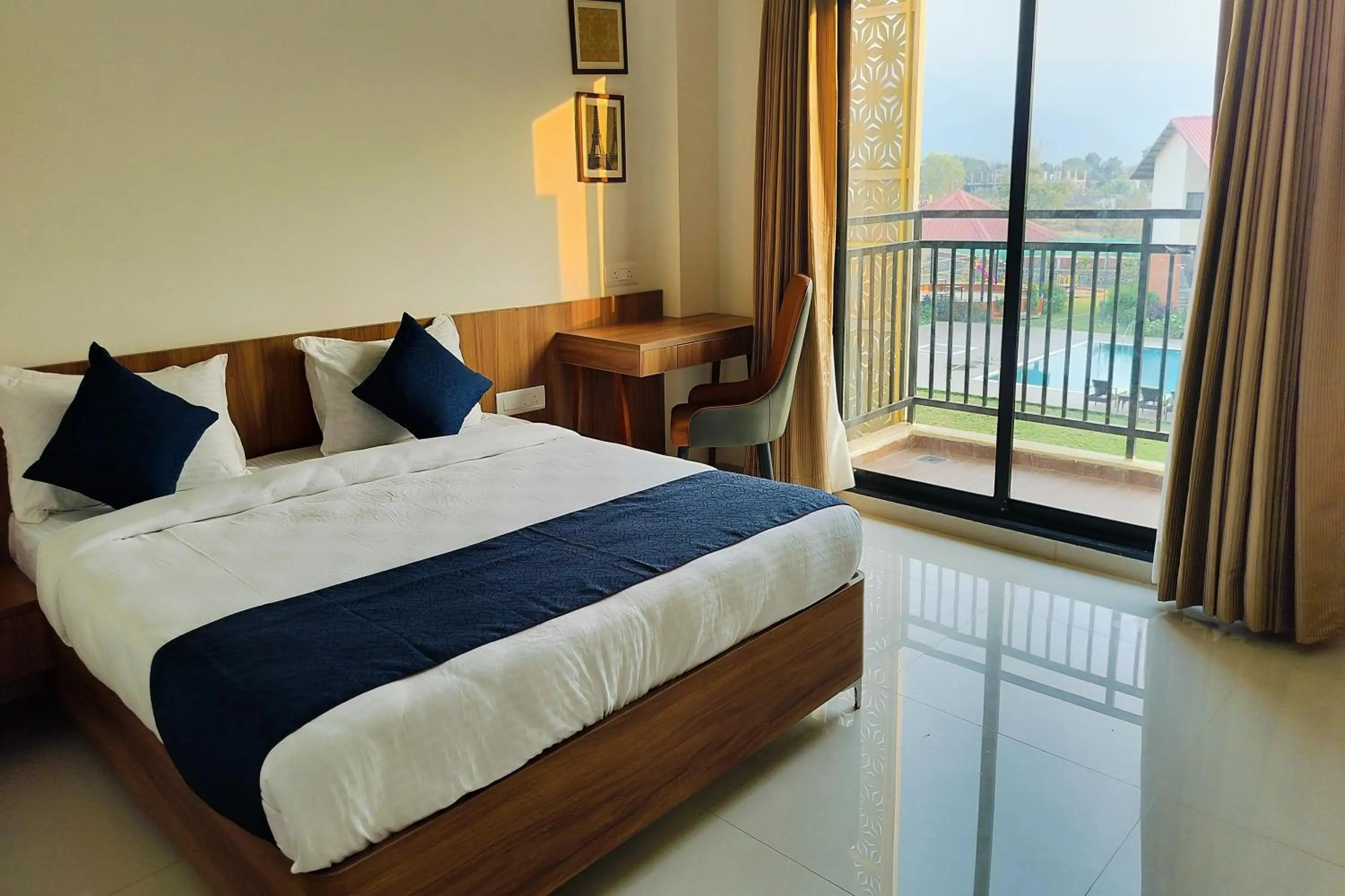 Photo of the whole room, Bed in Pegasus Lifestyle Resort Karjat