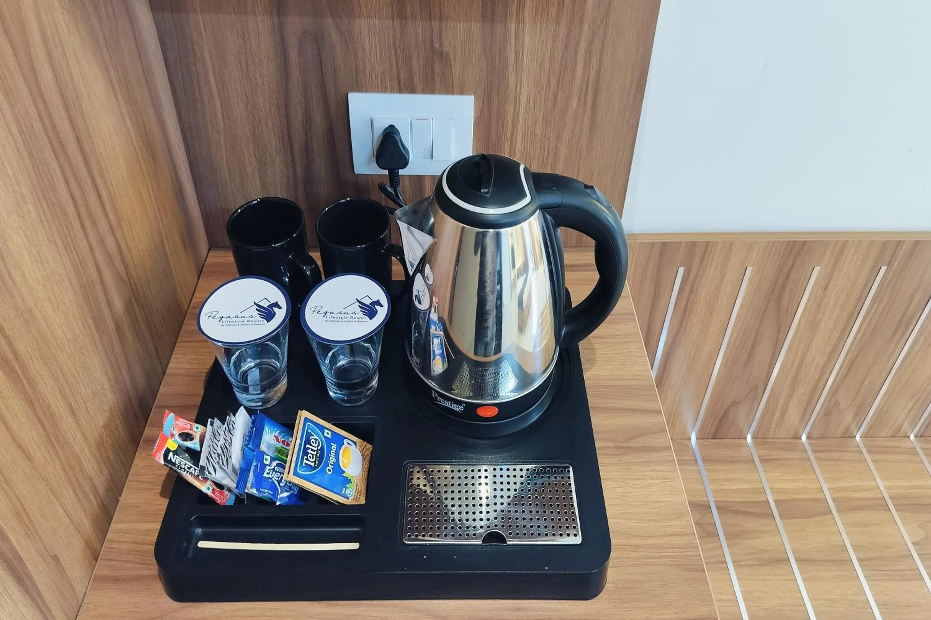 Coffee/tea facilities in Pegasus Lifestyle Resort Karjat