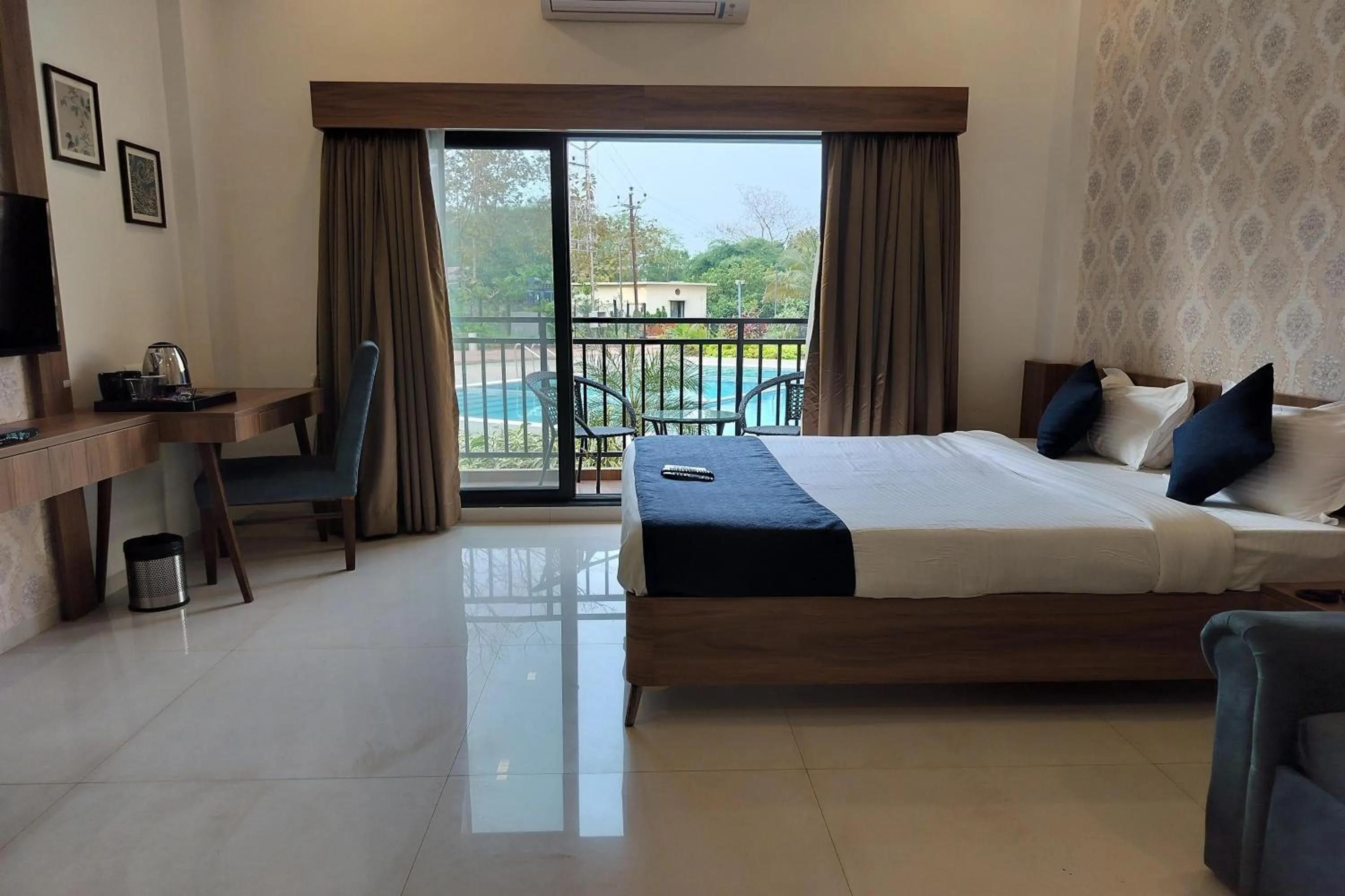 Photo of the whole room, Bed in Pegasus Lifestyle Resort Karjat