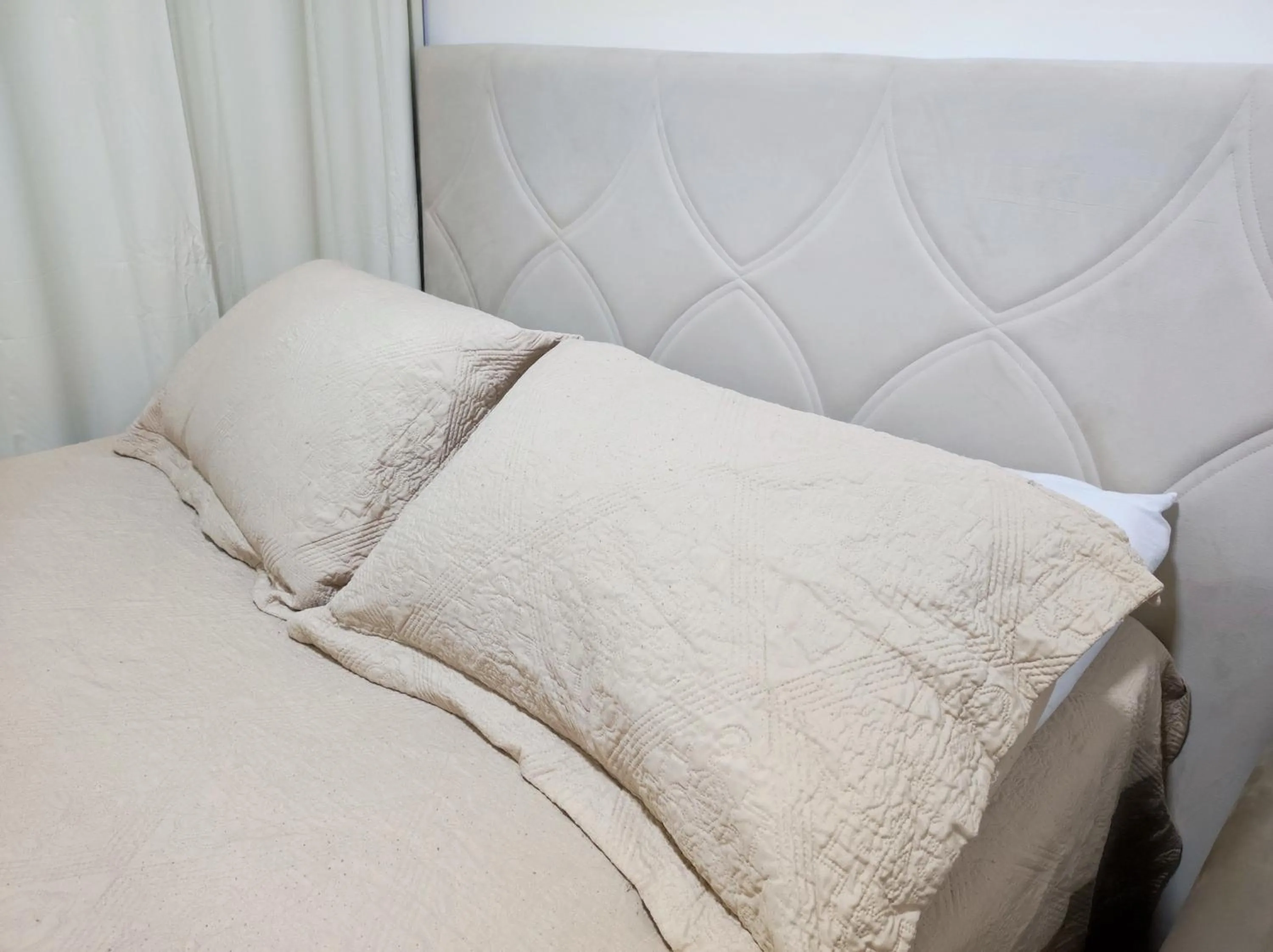 Bed in Fabuloso Apartamento central em Curitiba