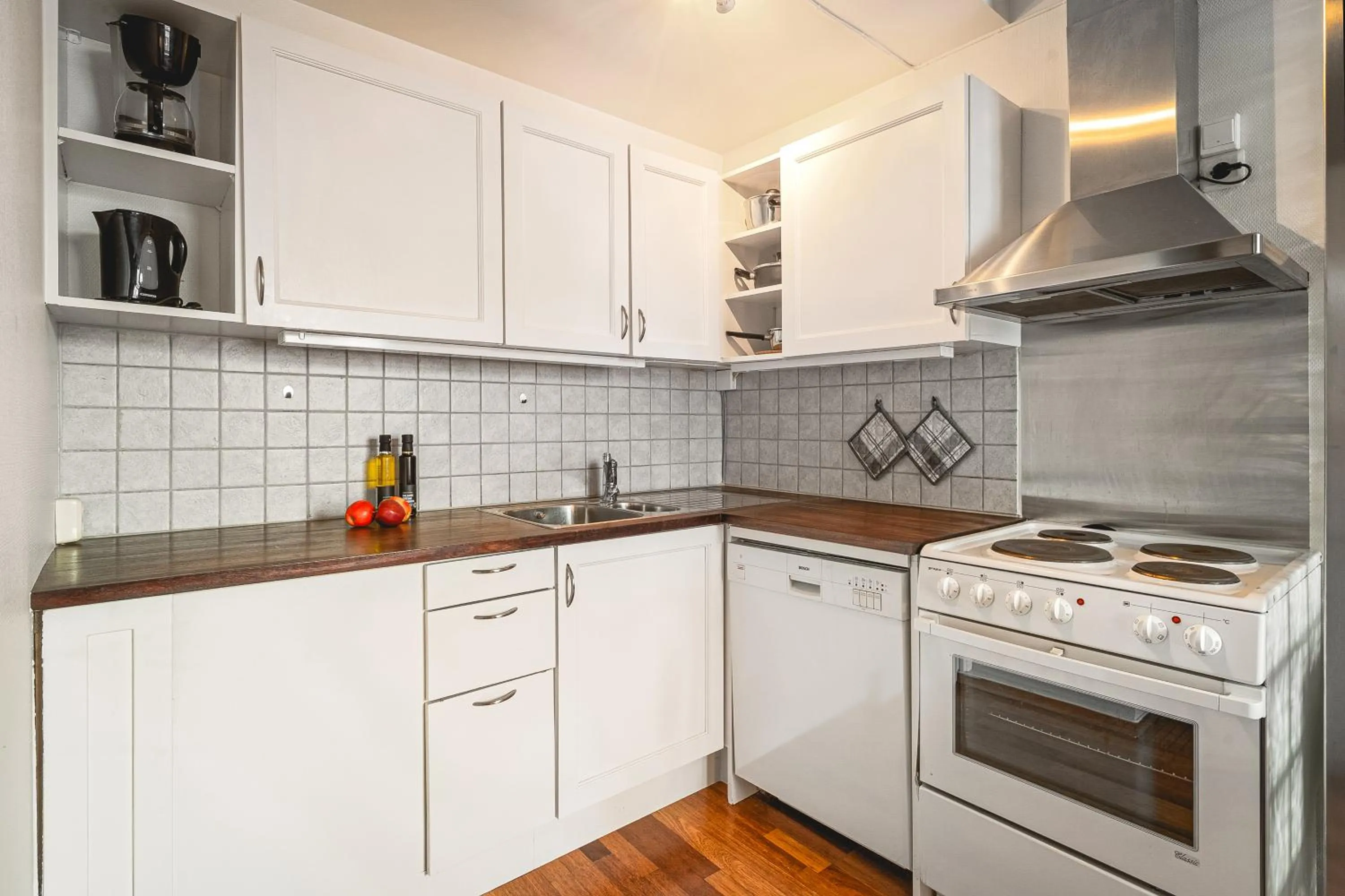 kitchen in Enter Amalie Apartment Hotel