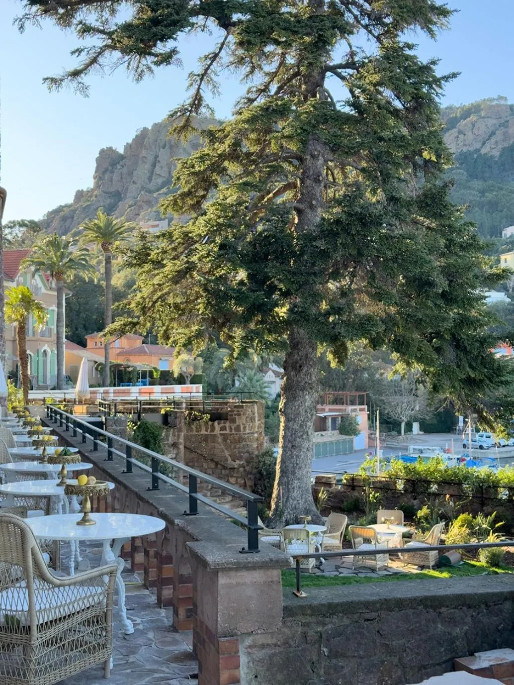 Patio in Château de Théoule
